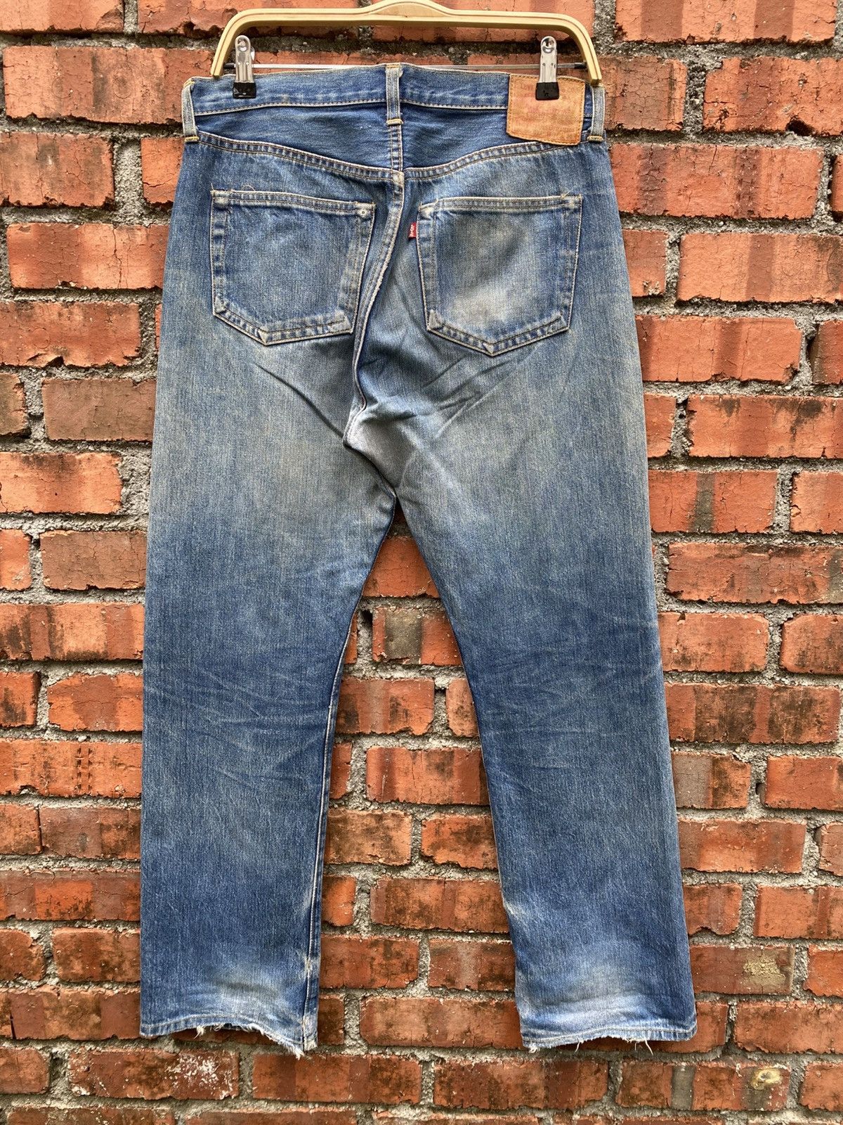 Levi's Vintage Clothing W33x31 Vintage levi's S501xx redline repaired big E usa Size US 33 - 2 Thumbnail