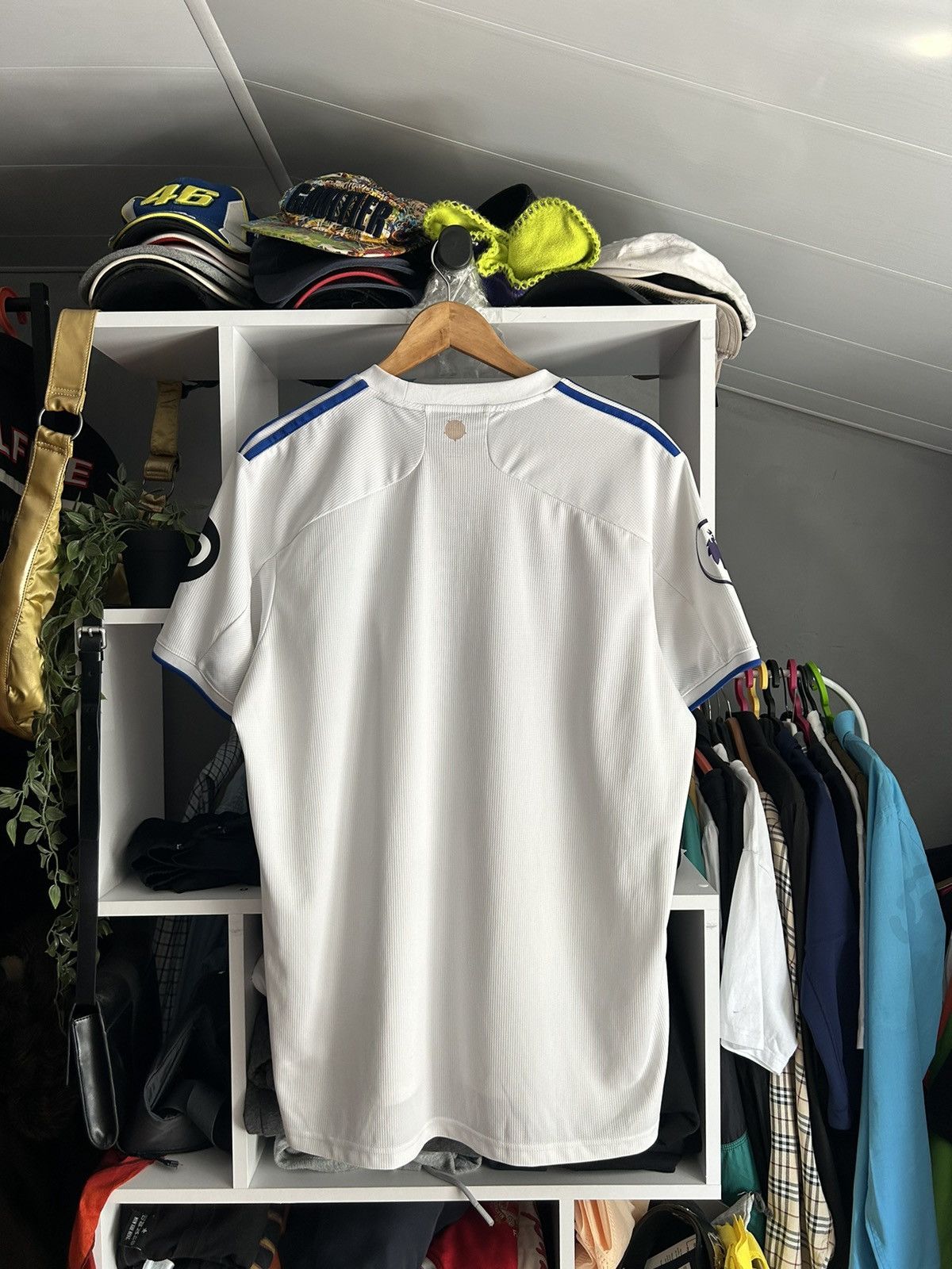 Adidas Leeds United 2020/21 Home Adidas jersey Size US XL / EU 56 / 4 - 9 Thumbnail