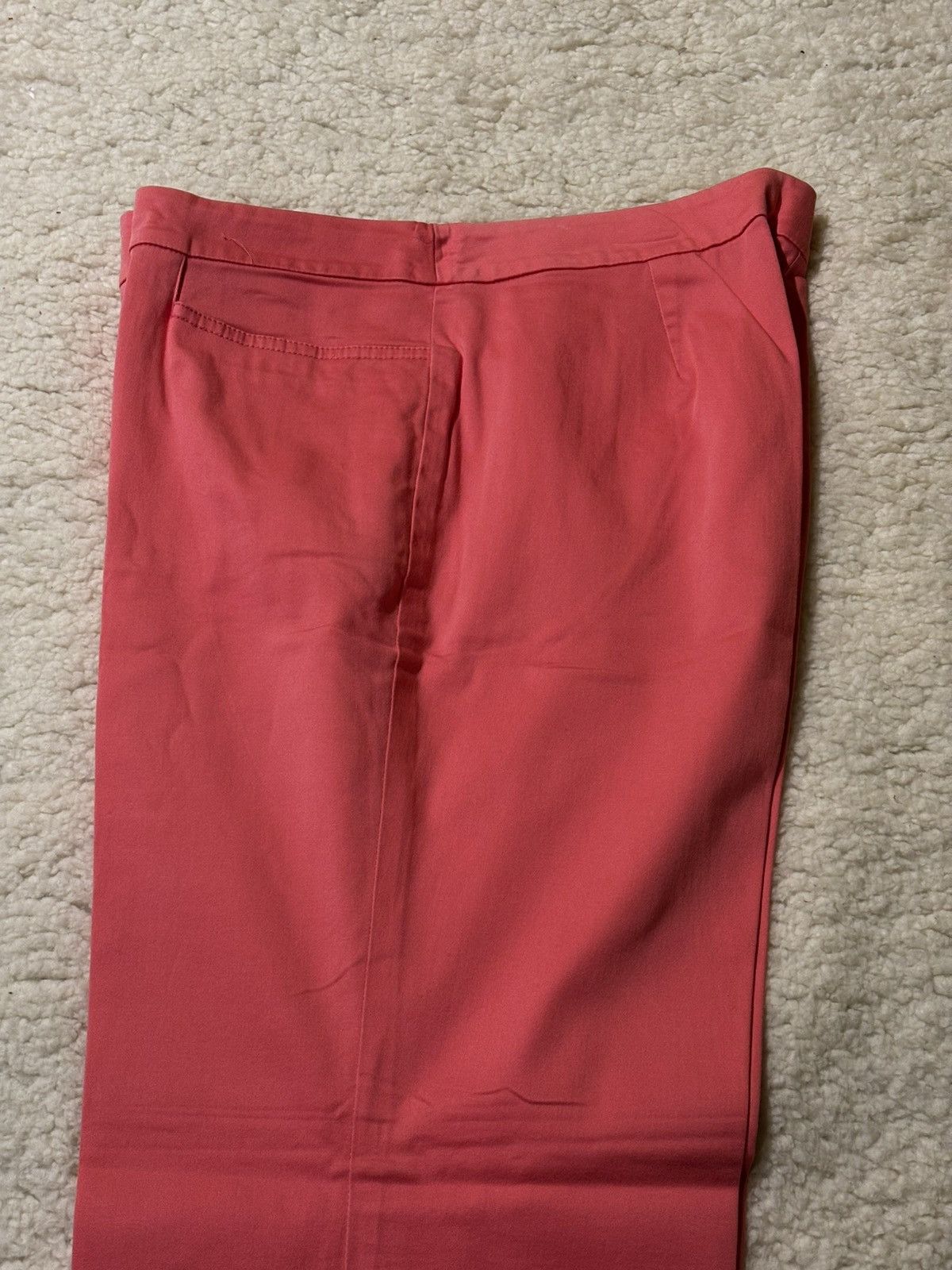 Willi Smith Coral pink cropped pants0509 Size 31" - 2 Thumbnail
