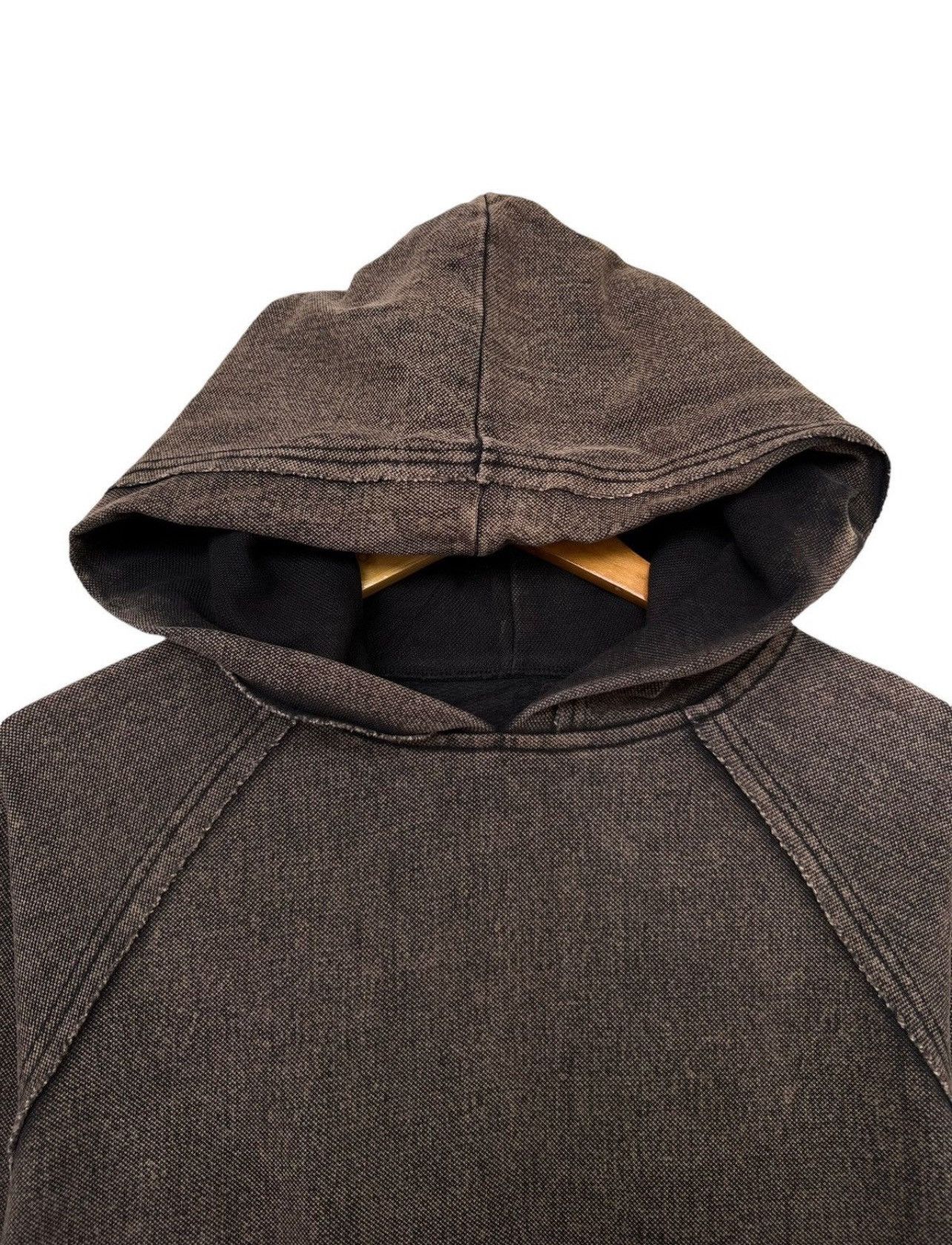 Japanese Brand Avant Garde Japanese Brand Distressed Brown Hoodie Size US S / EU 44-46 / 1 - 5 Thumbnail