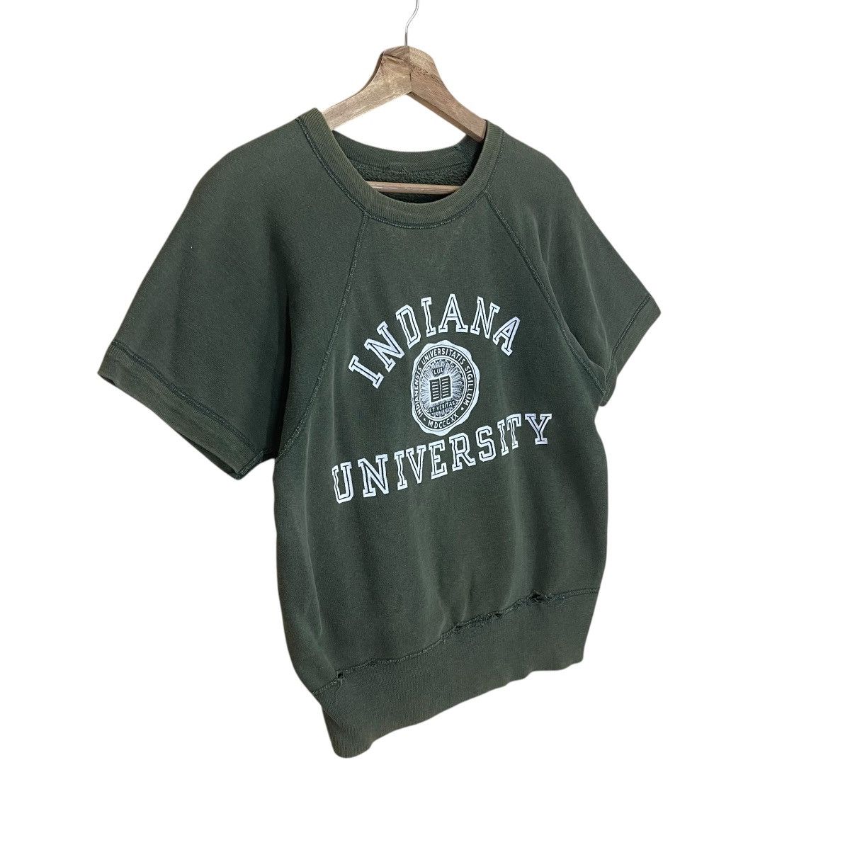 Indian Motorcycle Vintage 80s Indiana University Shortsleeve Sweatshirt Size S Size US S / EU 44-46 / 1 - 2 Thumbnail