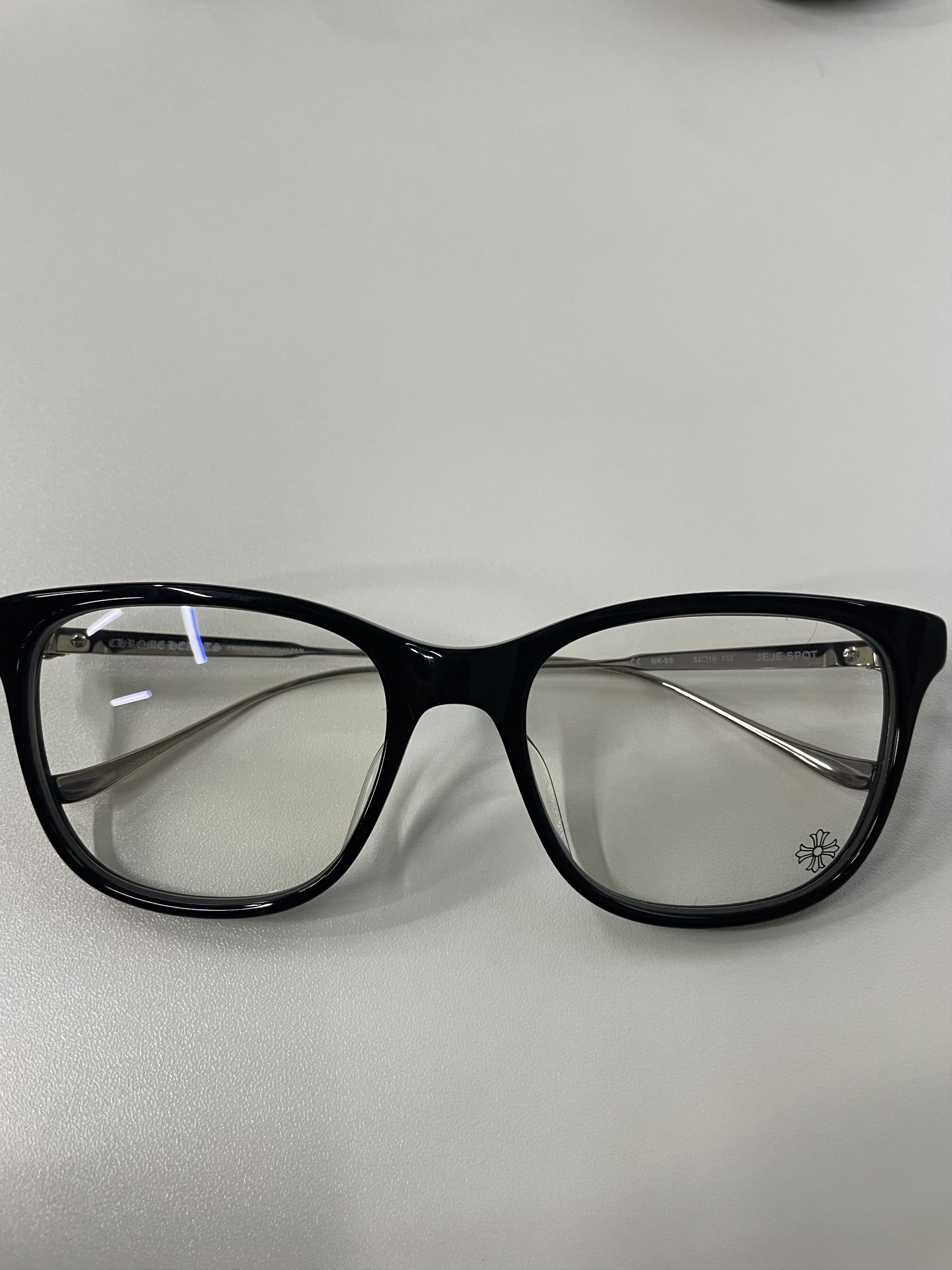 Chrome Hearts Chrome Hearts JEJE SPOT BK/SS Glasses Frame Size ONE SIZE - 6 Thumbnail