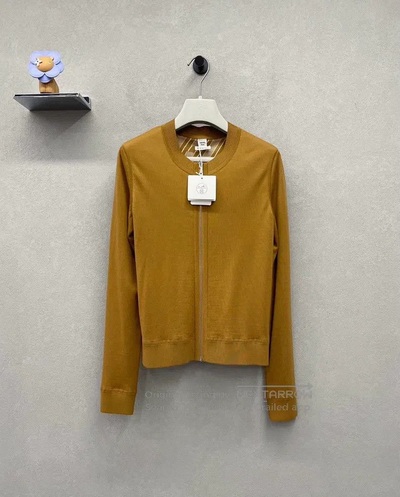 Hermes Hermes Caramel cardigan coat, reversible design, one side Size XS / US 0-2 / IT 36-38 - 1 Thumbnail