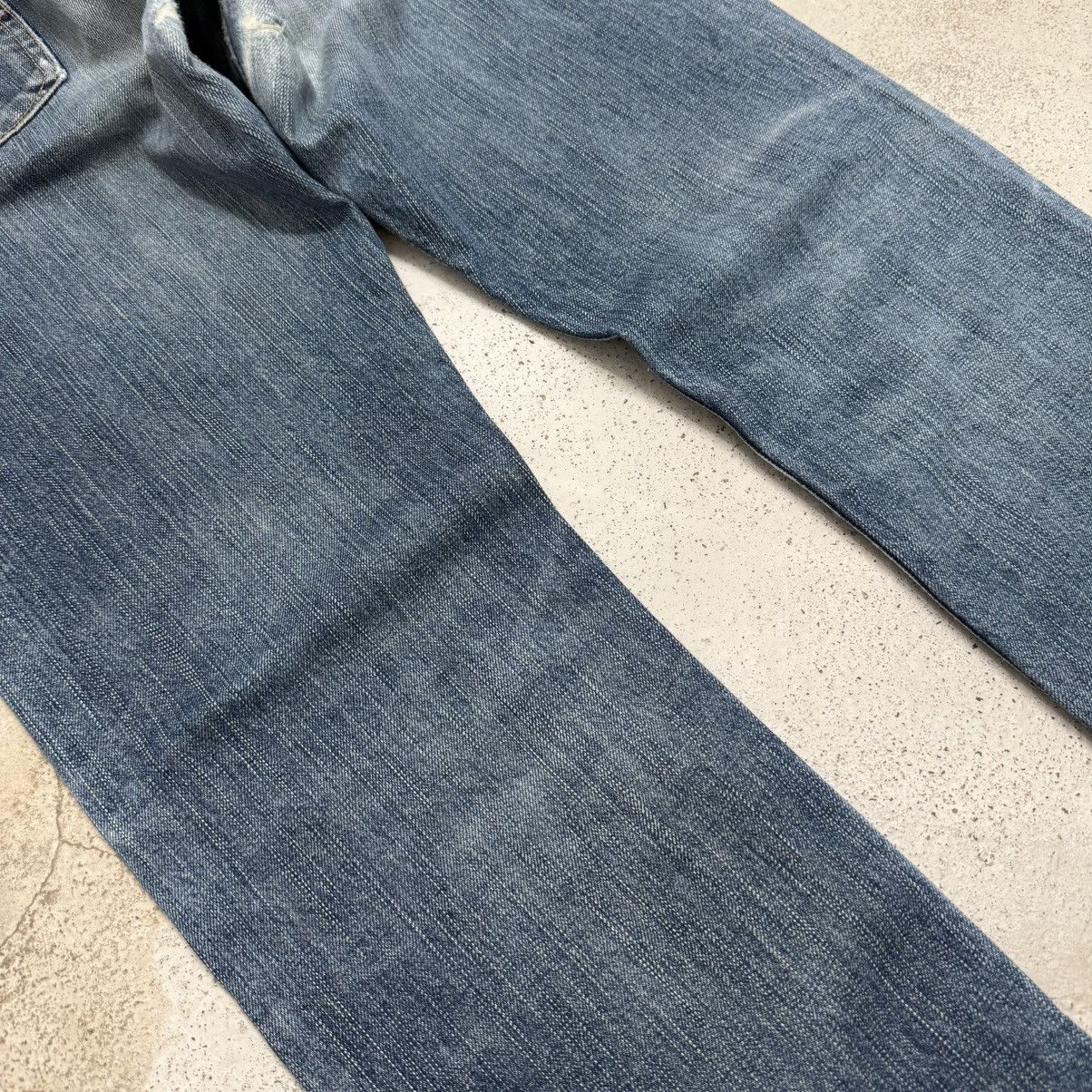 Edwin Miss Edwin 503 Rude Distressed Japanese Denim Pants Size 28" / US 6 / IT 42 - 14 Thumbnail