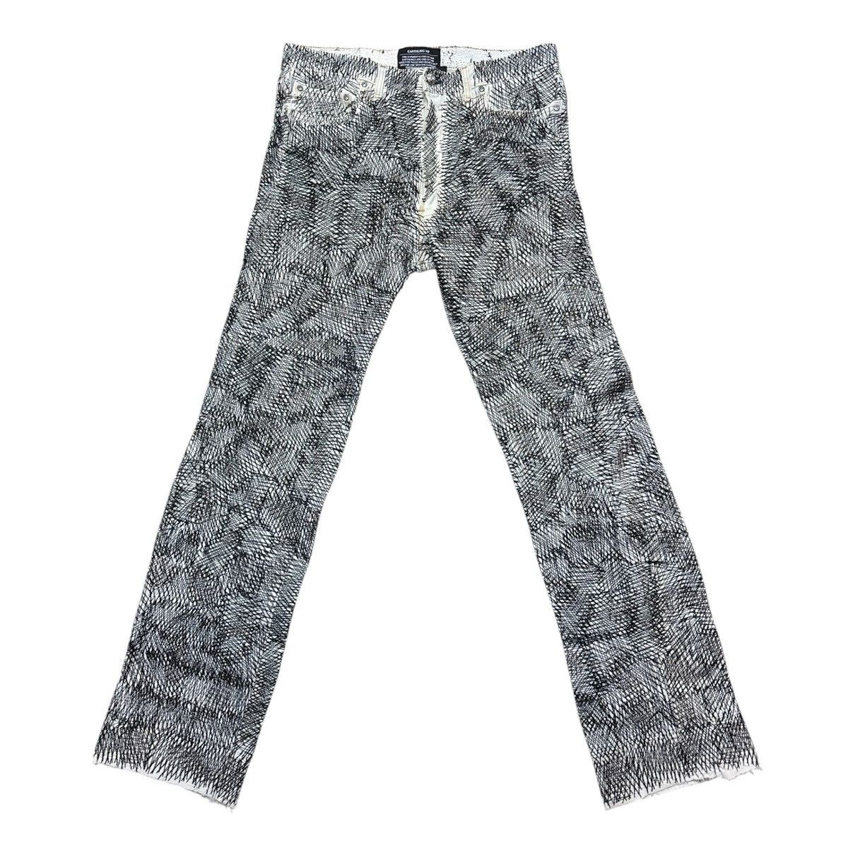 Earthling EarthlingVIP Circus Stitch Black and White Jeans Size US 36 / EU 52 - 1 Thumbnail