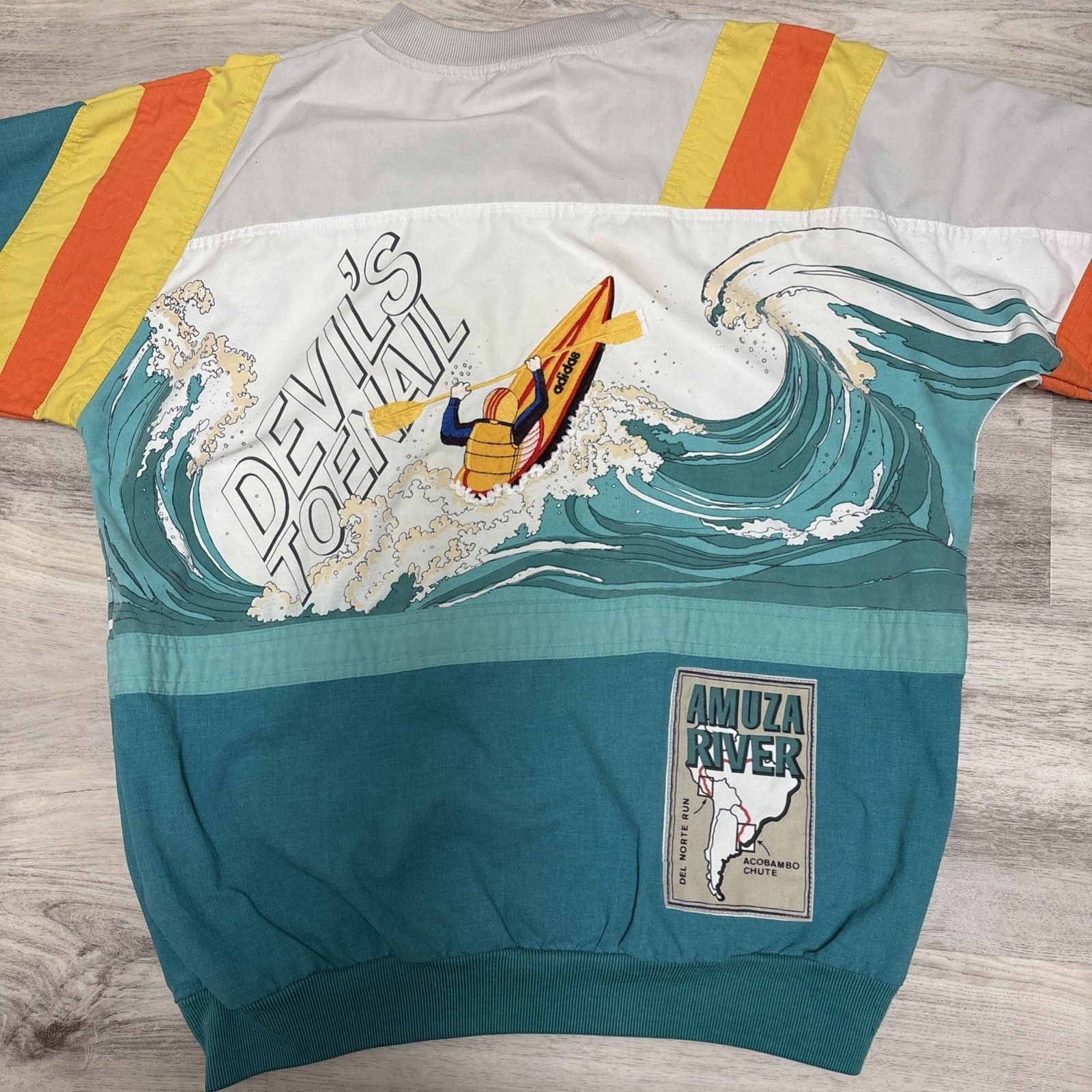 Adidas Adidas Devils Toenails Kayaking Sweatshirt Mens L/XL Amuza R Size US XL / EU 56 / 4 - 2 Thumbnail