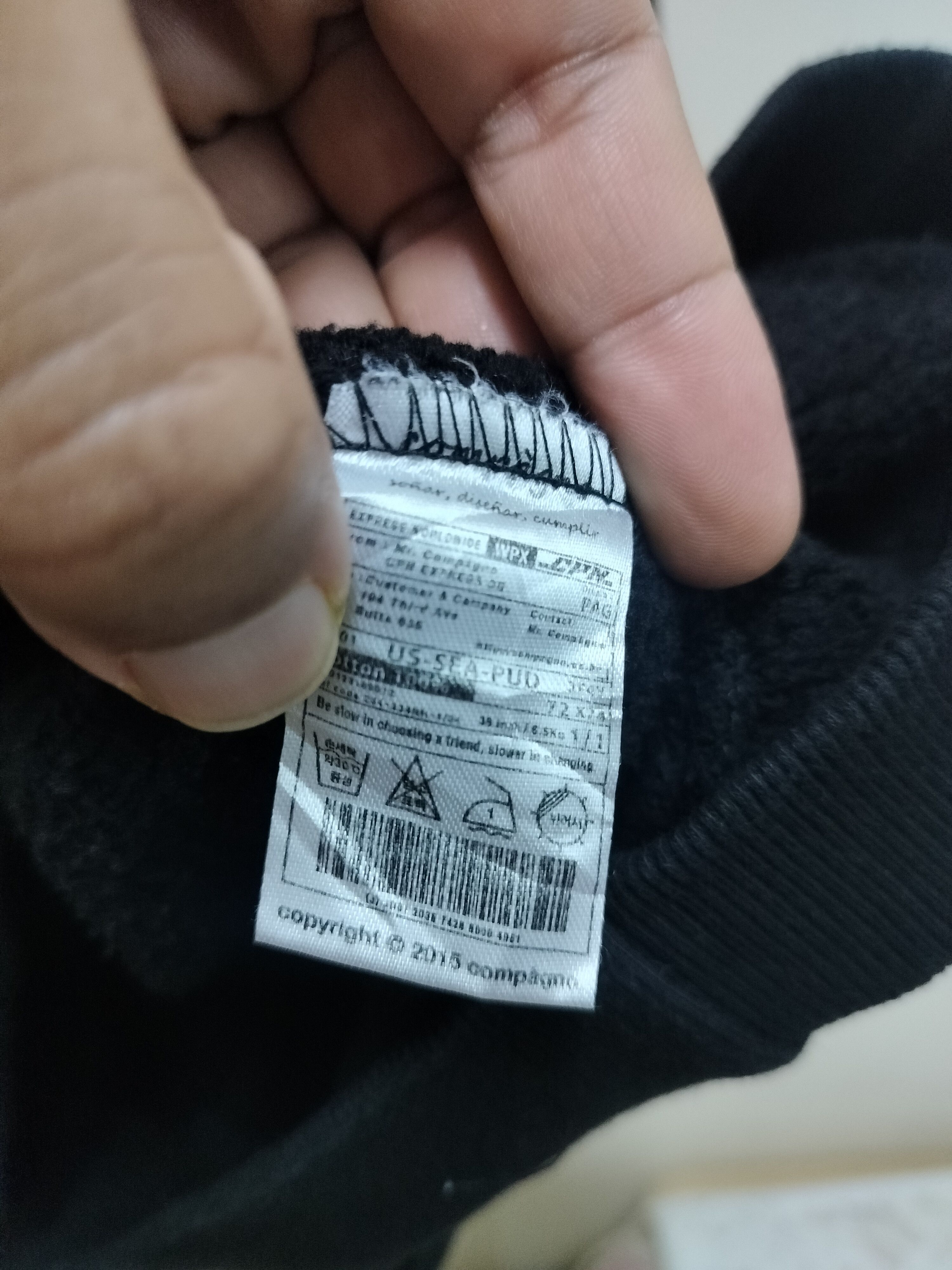 Japanese Brand Compagno igloo streetwear black hoodie Size US XL / EU 56 / 4 - 6 Thumbnail