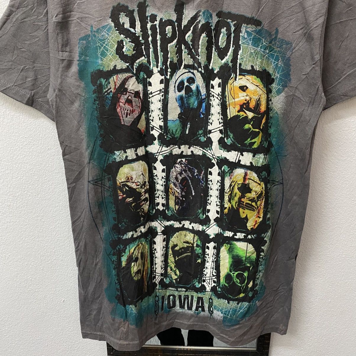 Band Tees Vintage 00s SLIPKNOT Iowa Band Tee Size US S / EU 44-46 / 1 - 2 Thumbnail