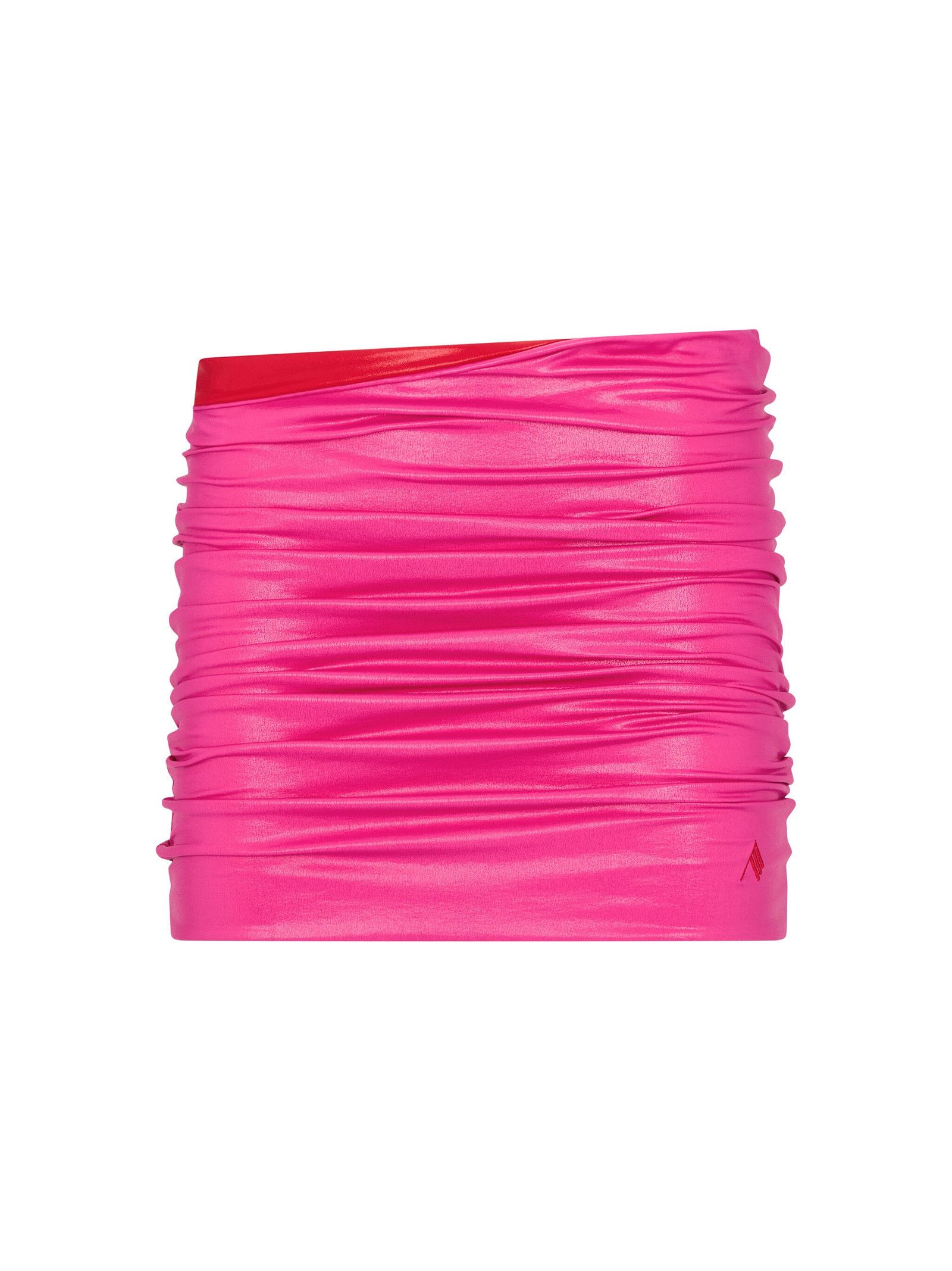 The Attico o1mle0526 Mini Skirt in Fuchsia Pink Size 24" / US 00 / IT 34 - 1 Thumbnail