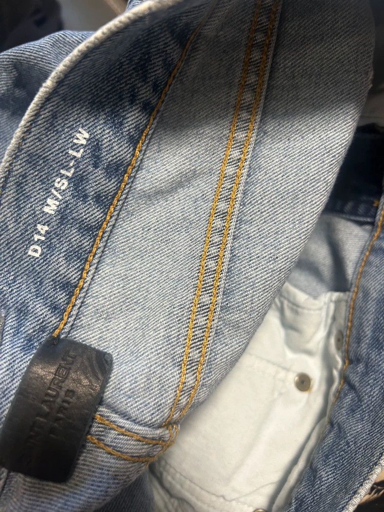 Saint Laurent Paris Saint Laurent Paris 2018SS bilateral knee knife cut and de Size US 28 / EU 44 - 7 Thumbnail