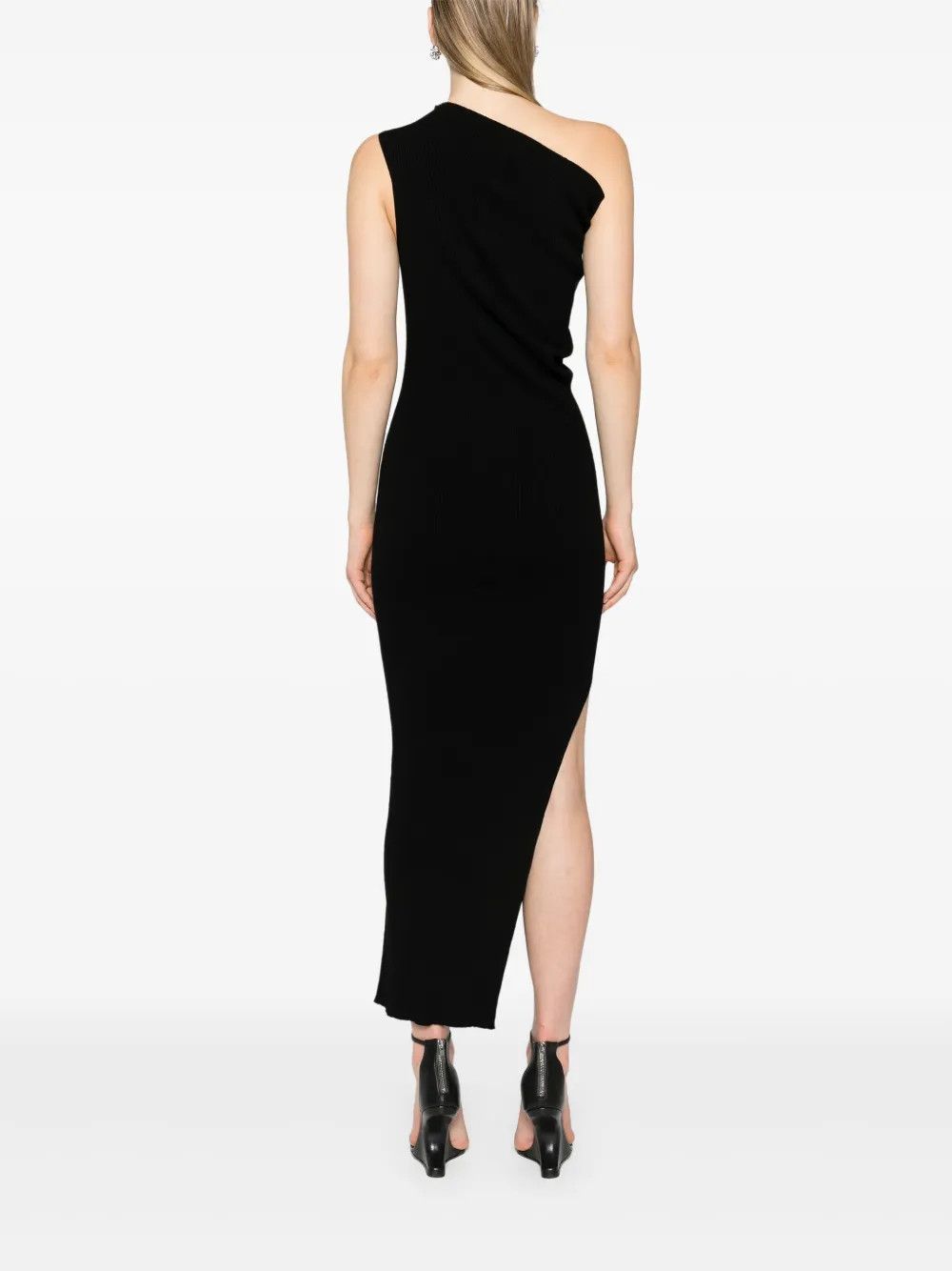 Rick Owens o1y0126 Maxi Dress in Black Size S / US 4 / IT 40 - 3 Thumbnail