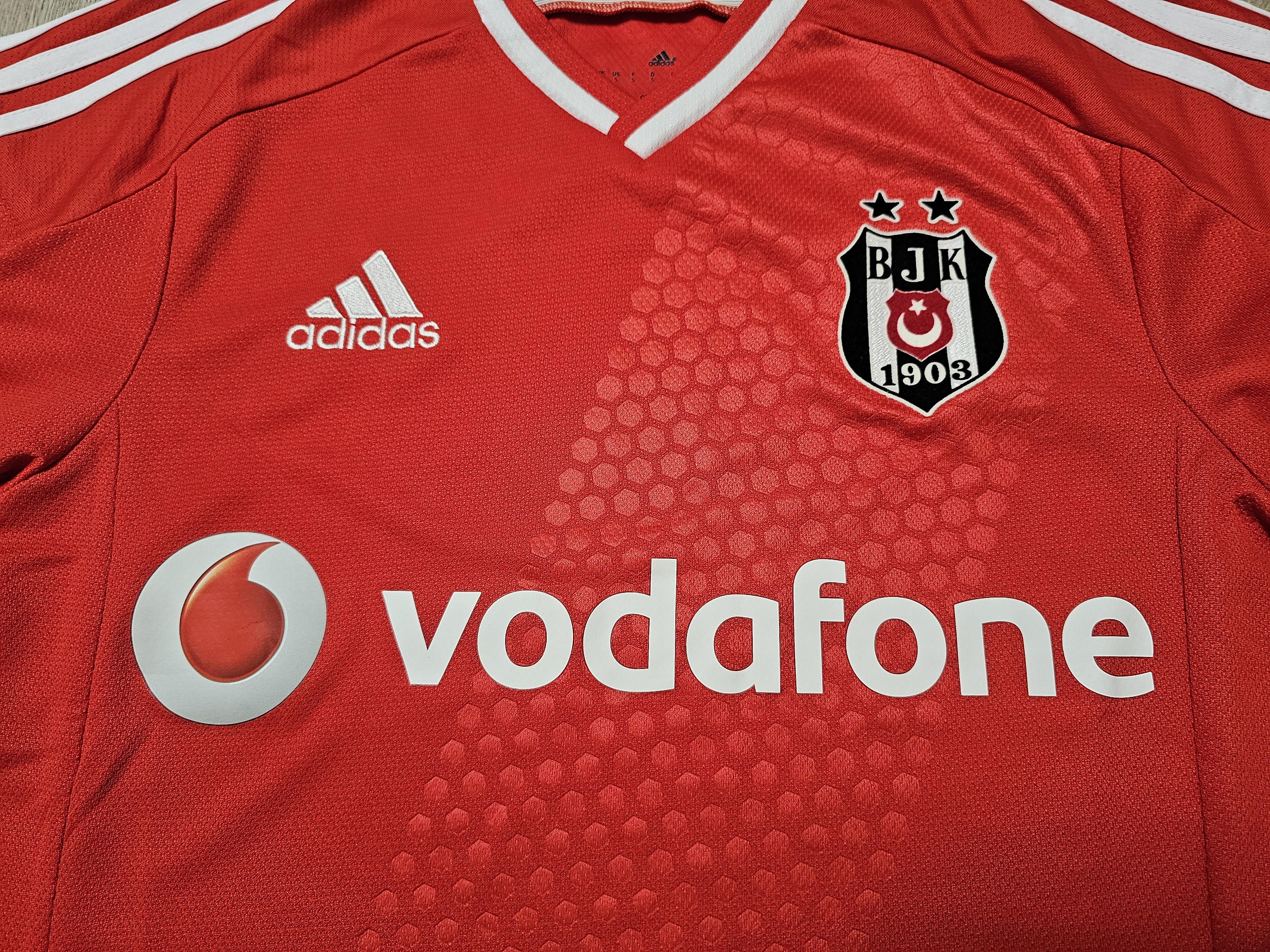 Adidas BESIKTAS 2014 2015 THIRD FOOTBALL SHIRT TURKEY SOCCER JERSEY Size US S / EU 44-46 / 1 - 3 Thumbnail
