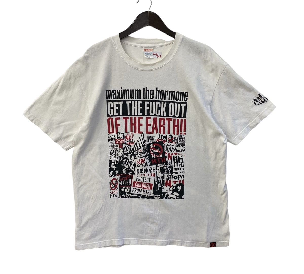 Band Tees MAXIMUM THE HORMONE Japan hardcore punk rock band tee shirt Size US XL / EU 56 / 4 - 2 Thumbnail