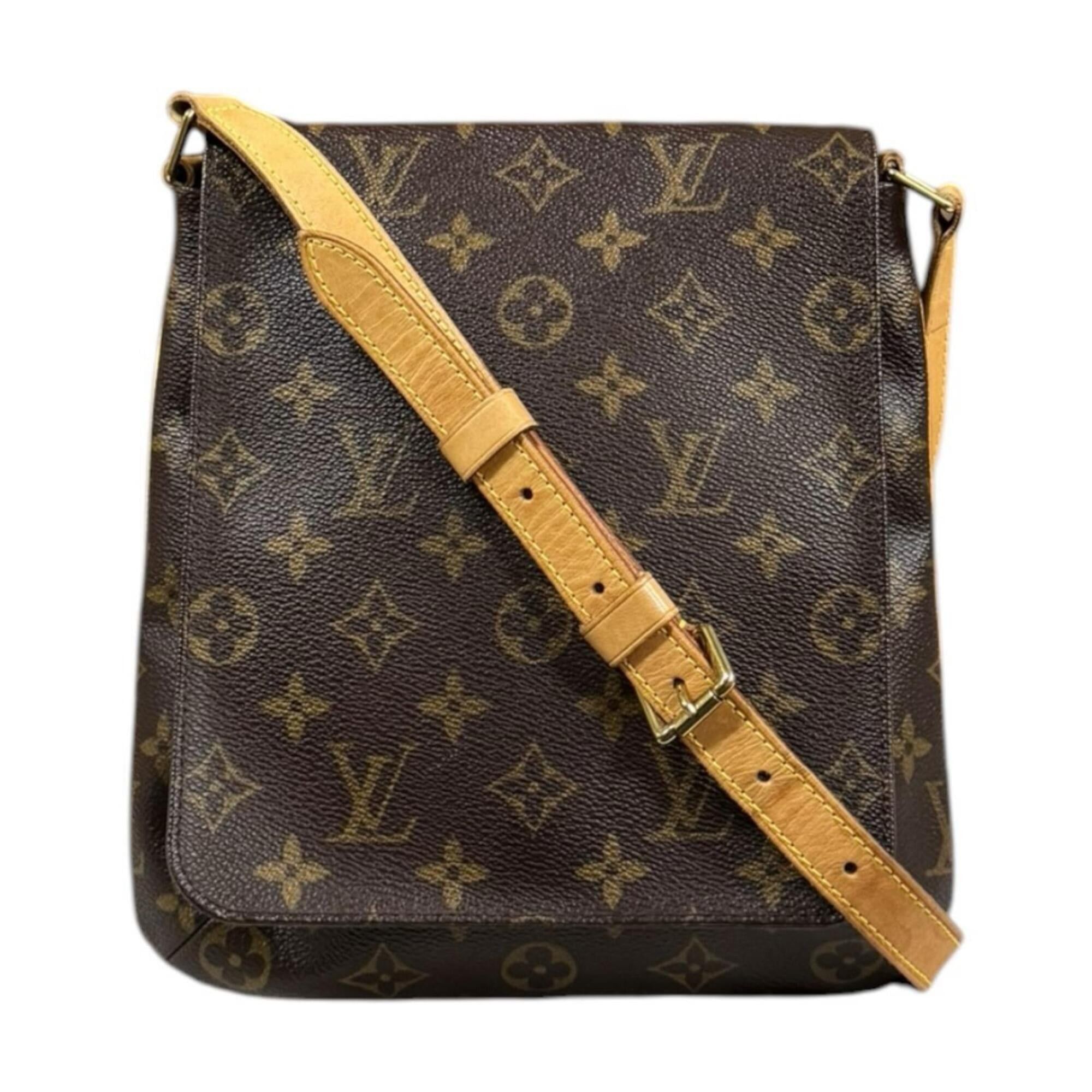 Louis Vuitton Louis Vuitton Musette Salsa Short Monogram Shoulder Bag, Canvas M51258 Brown, Women's LOUIS VUITTON Size ONE SIZE - 1 Thumbnail
