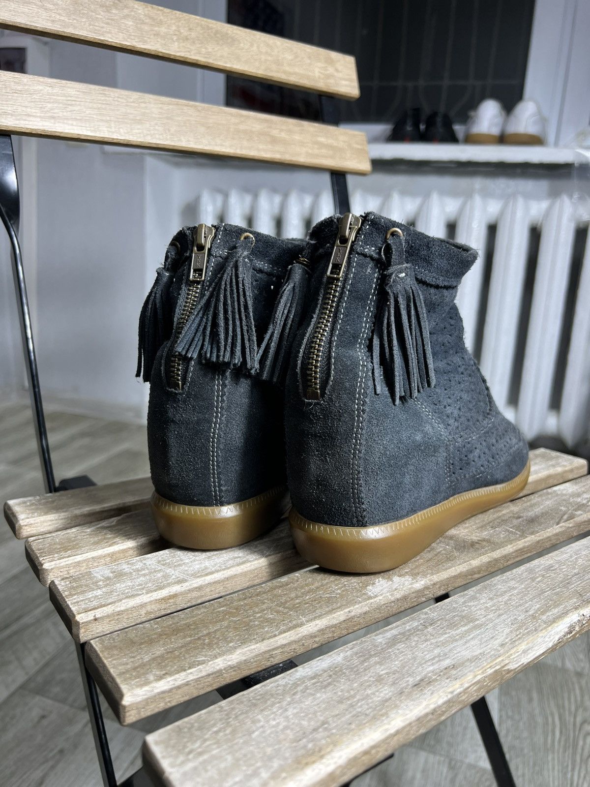 Isabel Marant Isabel Marant Basley Ankle Boots Western Bekett Sneakers Y2k Size US 9 / IT 39 - 4 Thumbnail