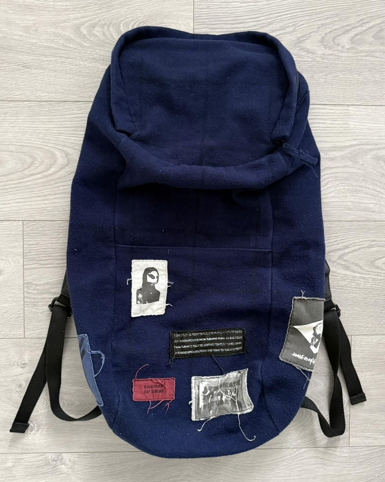Eastpak × Raf Simons FW08 Raf simons x Eastpak grid wool patch