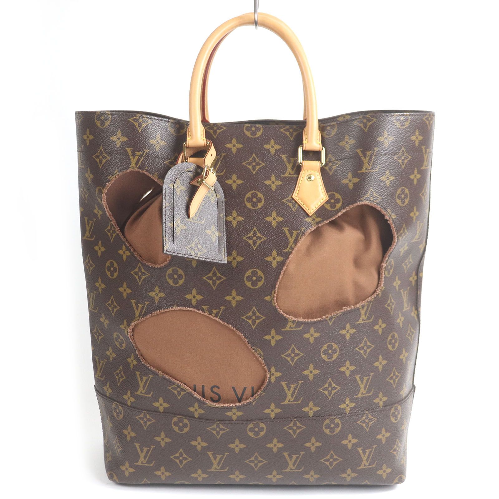 Louis Vuitton Louis Vuitton Rei Kawakubo and Comme des Garcons Monogram Handbag Canvas Handbag DUTY FREE for USA