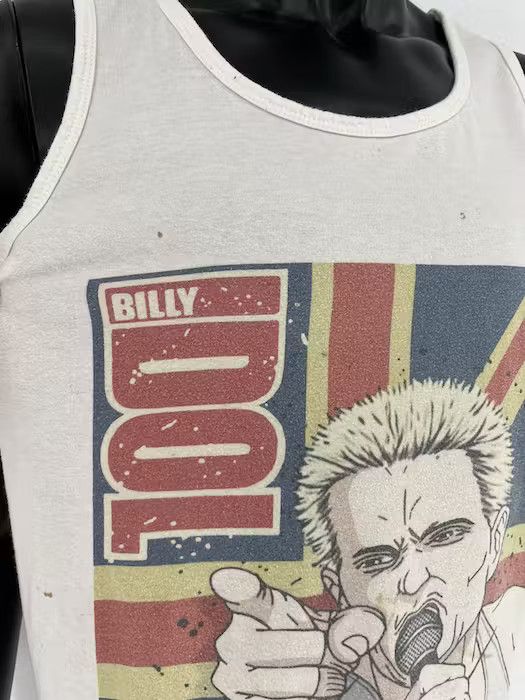 Band Tees × Vintage Vintage Y2K Billy Idol T-Shirt Size US L / EU 52-54 / 3 - 6 Thumbnail