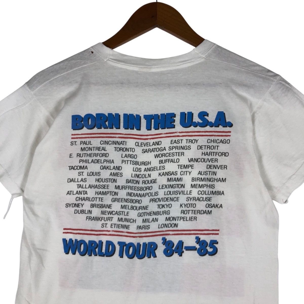 Faded Glory BRUCE SPRINGSTEEN And The Street Band World Tour Vintage Size US M / EU 48-50 / 2 - 4 Thumbnail
