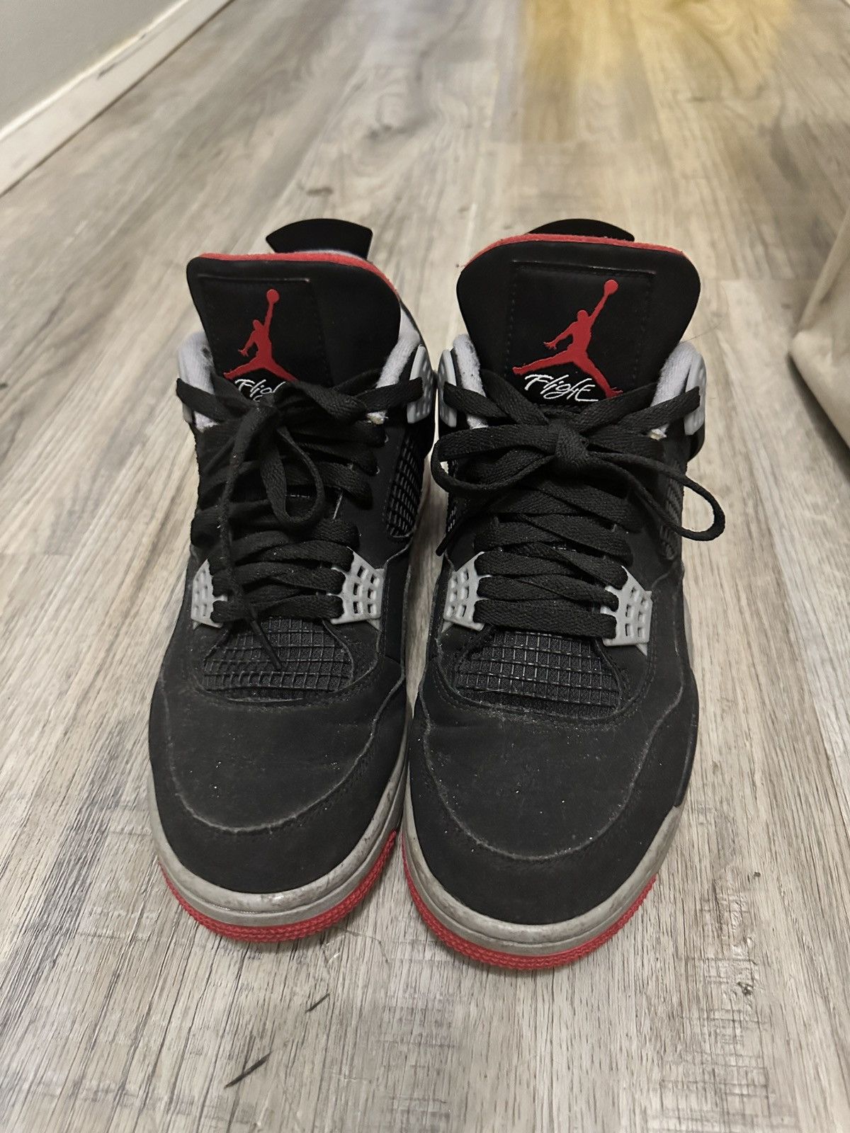 Jordan Brand Jordan 4s bred Size US 9.5 / EU 42-43 - 1 Thumbnail