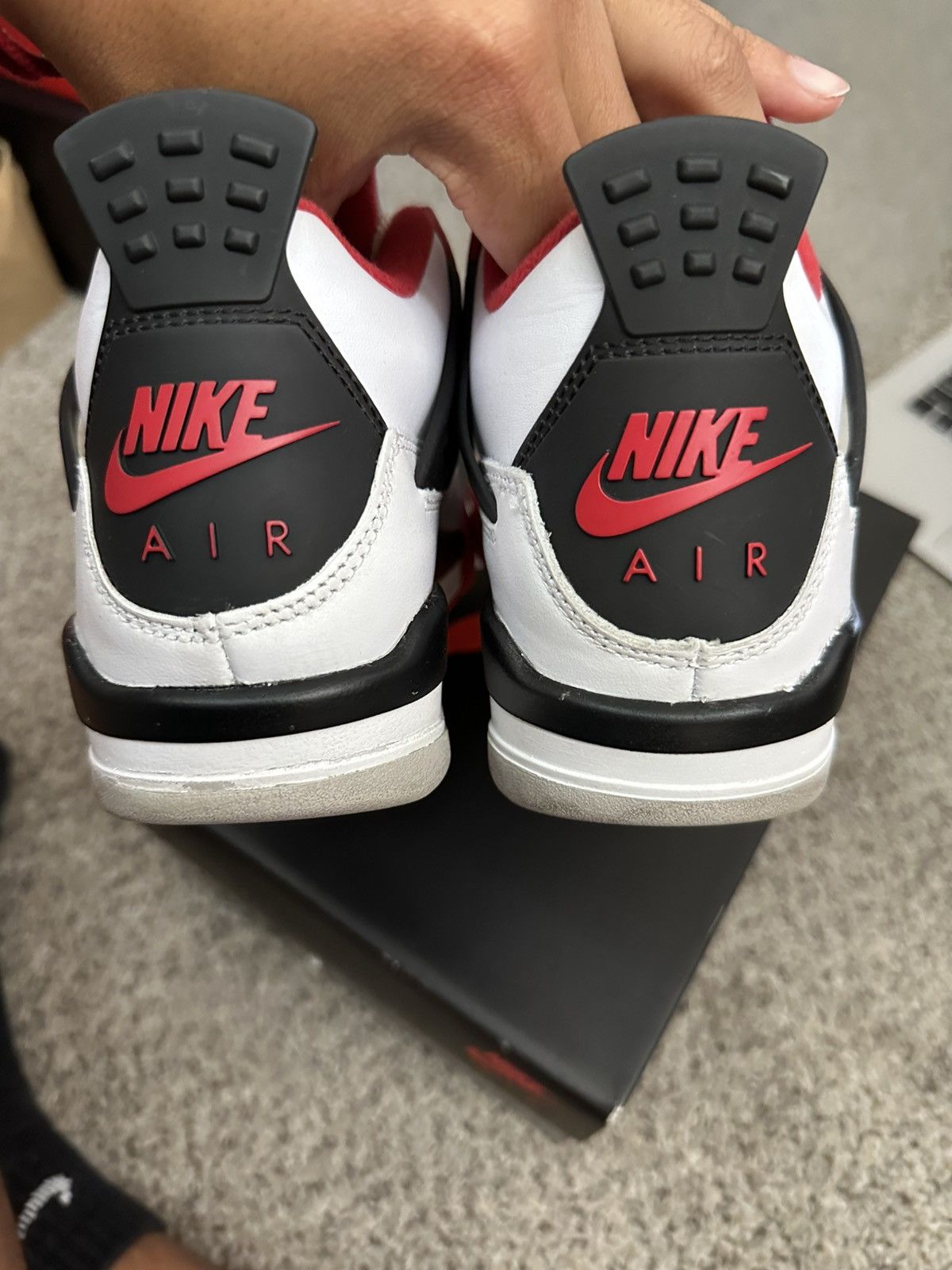 Jordan Brand Air jordan 4 fire red - size 4.5 Size US 5 / EU 37 - 8 Thumbnail