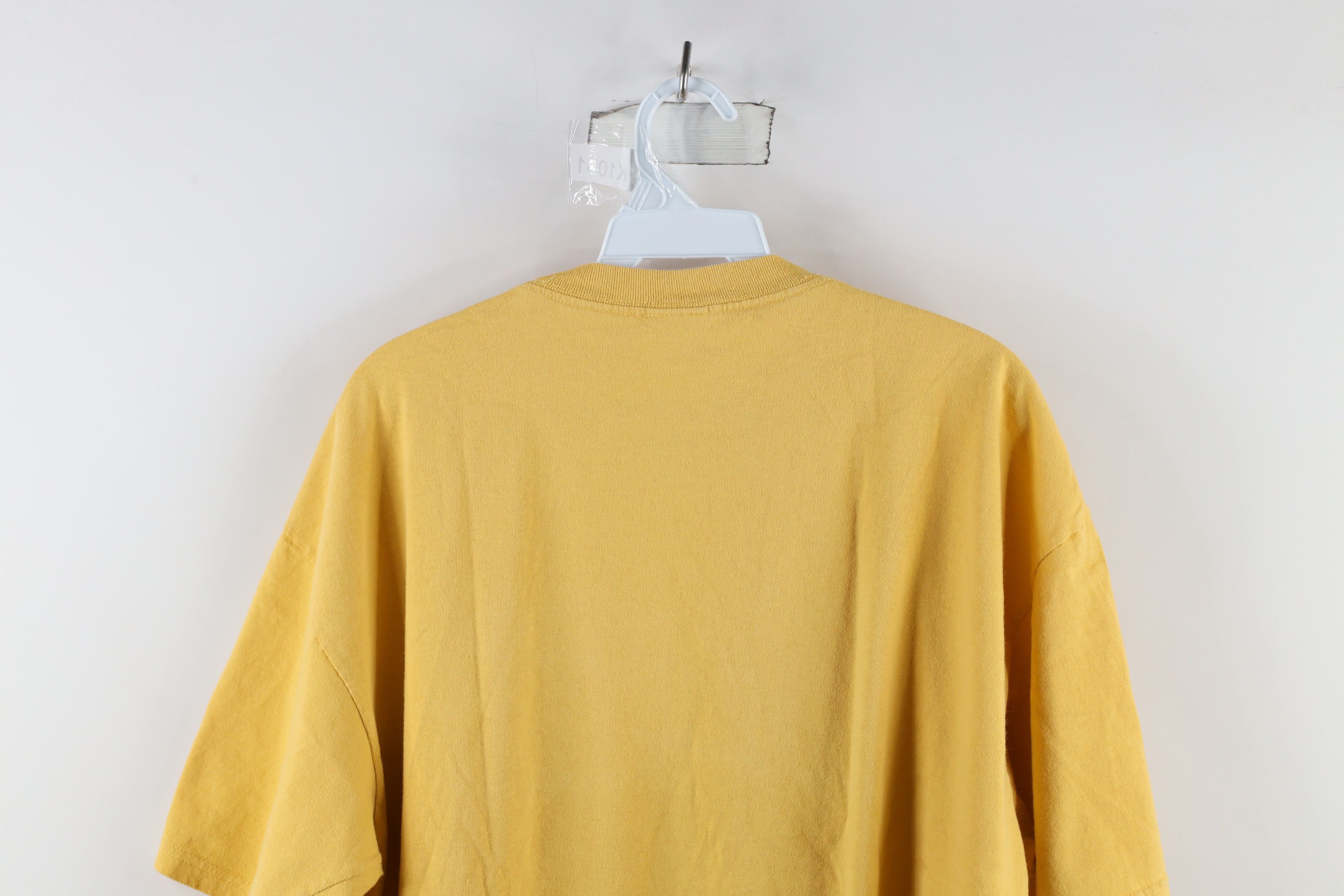 Vintage Vintage 90s Streetwear Fishermans Wharf T-Shirt Yellow Size US XL / EU 56 / 4 - 8 Thumbnail
