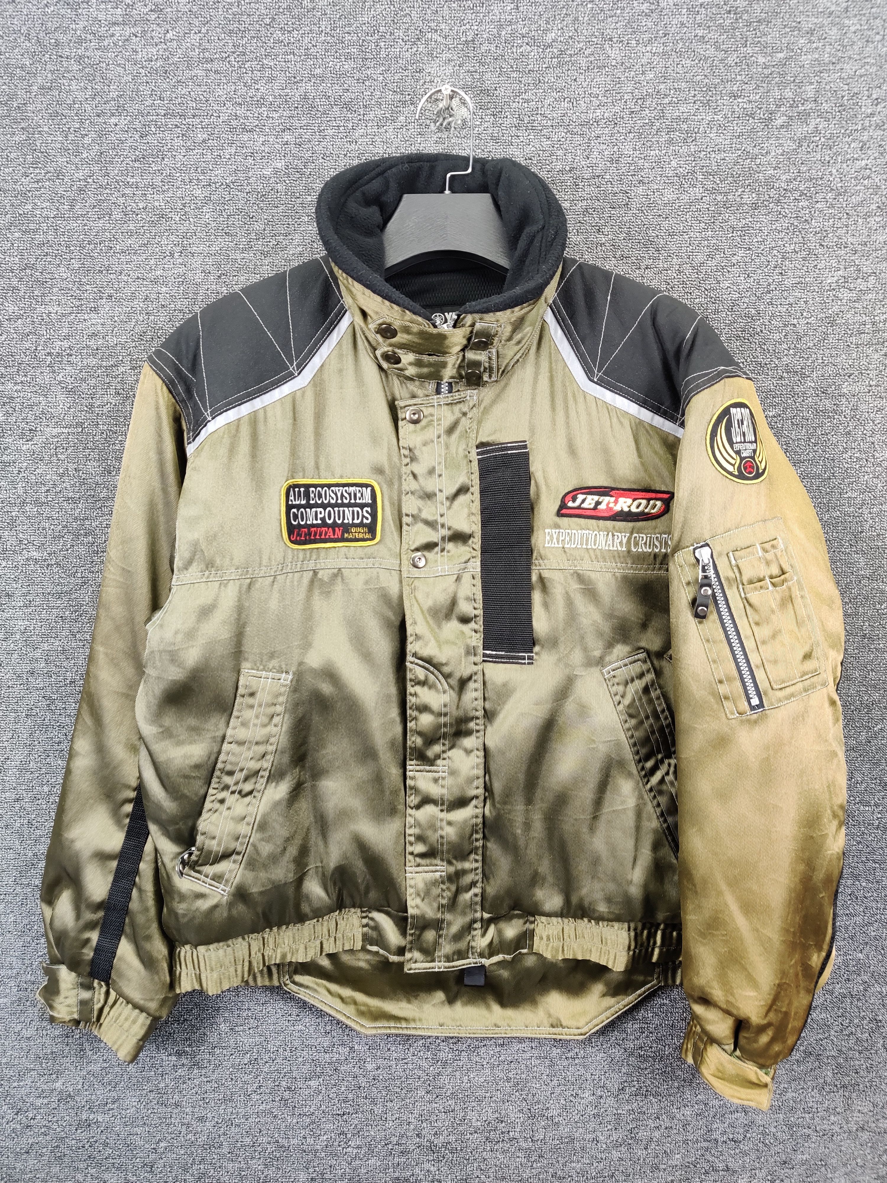 Yamaha Vintage Yamaha Jet-rod Expeditionary Crusts Riding Jacket Size US L / EU 52-54 / 3 - 1 Thumbnail