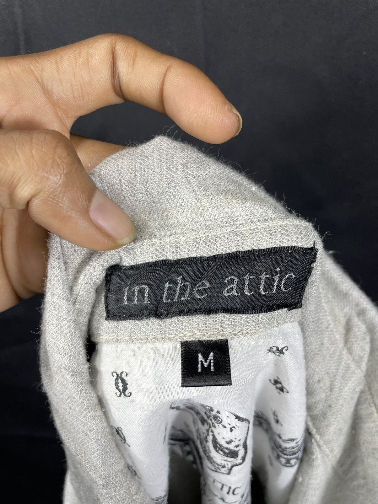 In The Attic × Japanese Brand Vintage Japanese In The Attic Art Shirt Size US M / EU 48-50 / 2 - 6 Thumbnail