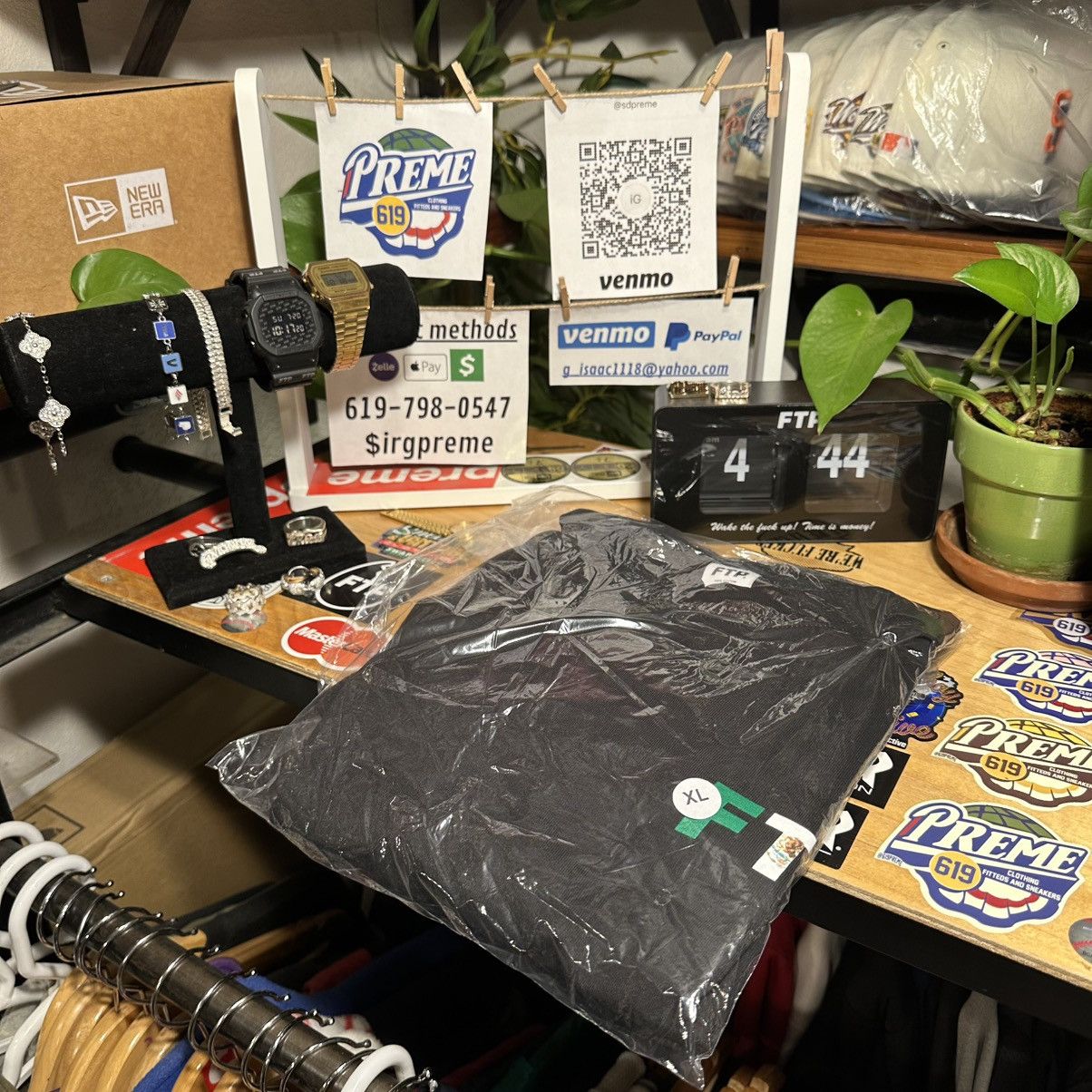 Fuck The Population FTP Mexico flag logo tee ( XL, black) Size US XL / EU 56 / 4 - 1 Thumbnail