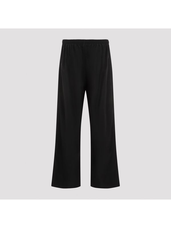 Balenciaga o1tr1nto0426 Wide Leg Pants in Black Size US 34 / EU 50 - 2 Thumbnail