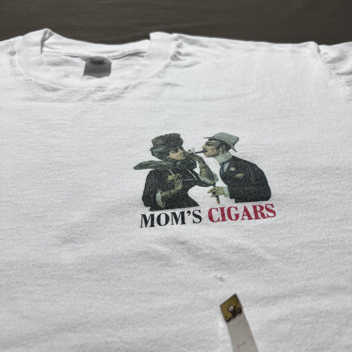 Vintage Vintage 90s MOM'S CIGARS Promo Tee XL graphic streetwear Size US XL / EU 56 / 4 - 3 Thumbnail
