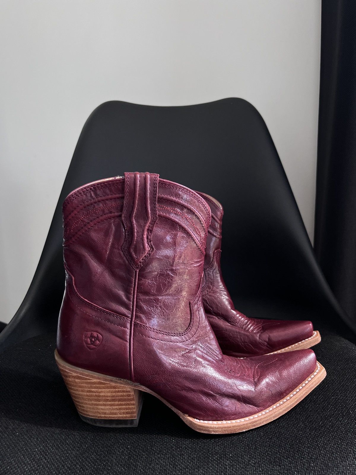 Ariat Ariat Legacy X Toe Ladies Western Cossacks Boots Size US 7 / IT 37 - 4 Thumbnail