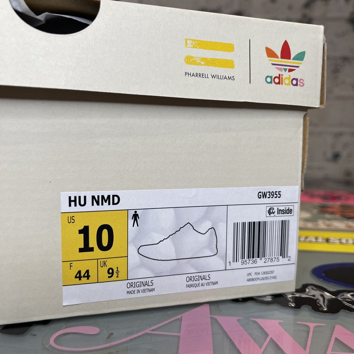 Adidas  Pharrell Adidas HU NMD Pharrell BBC Astronaut Blue Sz. 10 Brand  New | Grailed
