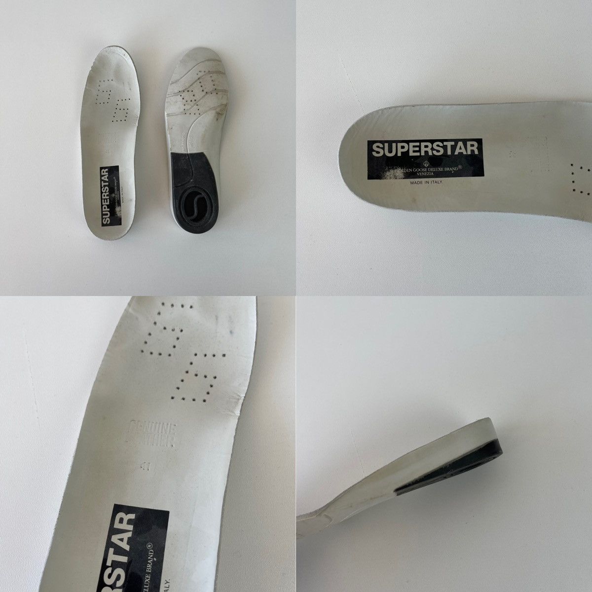Golden Goose Golden Goose Love Dealer GGDB Superstar Leather Sneakers Size US 8 / EU 41 - 12 Thumbnail