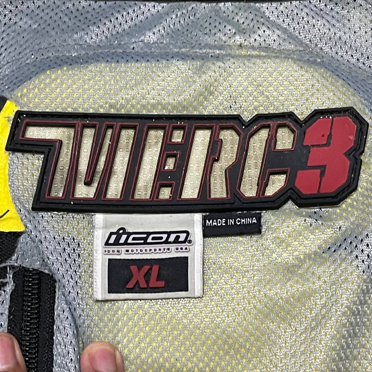 ICON Motorsports Vintage Icon Moto Racing Merc Stage Jacket with Padding Size US XL / EU 56 / 4 - 14 Thumbnail