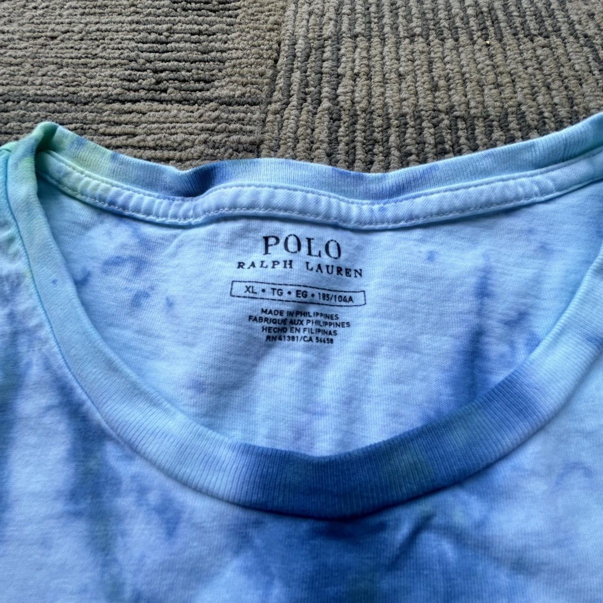 Polo Ralph Lauren Polo Ralph Lauren Polo University Tie-Dye T-shirt Size US XL / EU 56 / 4 - 4 Thumbnail