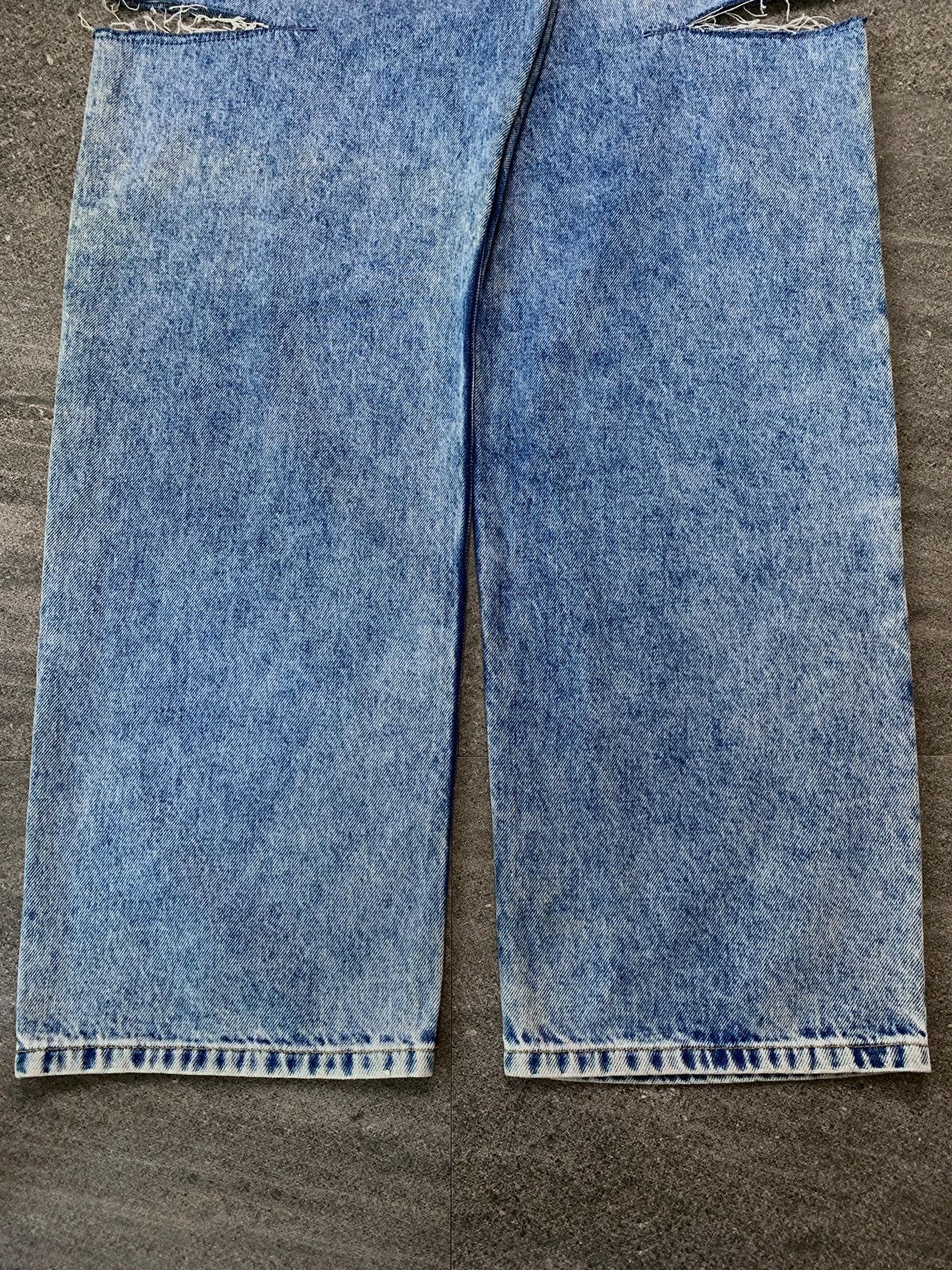 Maison Margiela FREE TAX! Line 1 Slash Cut Baggy Denim Jeans Size US 29 - 7 Thumbnail