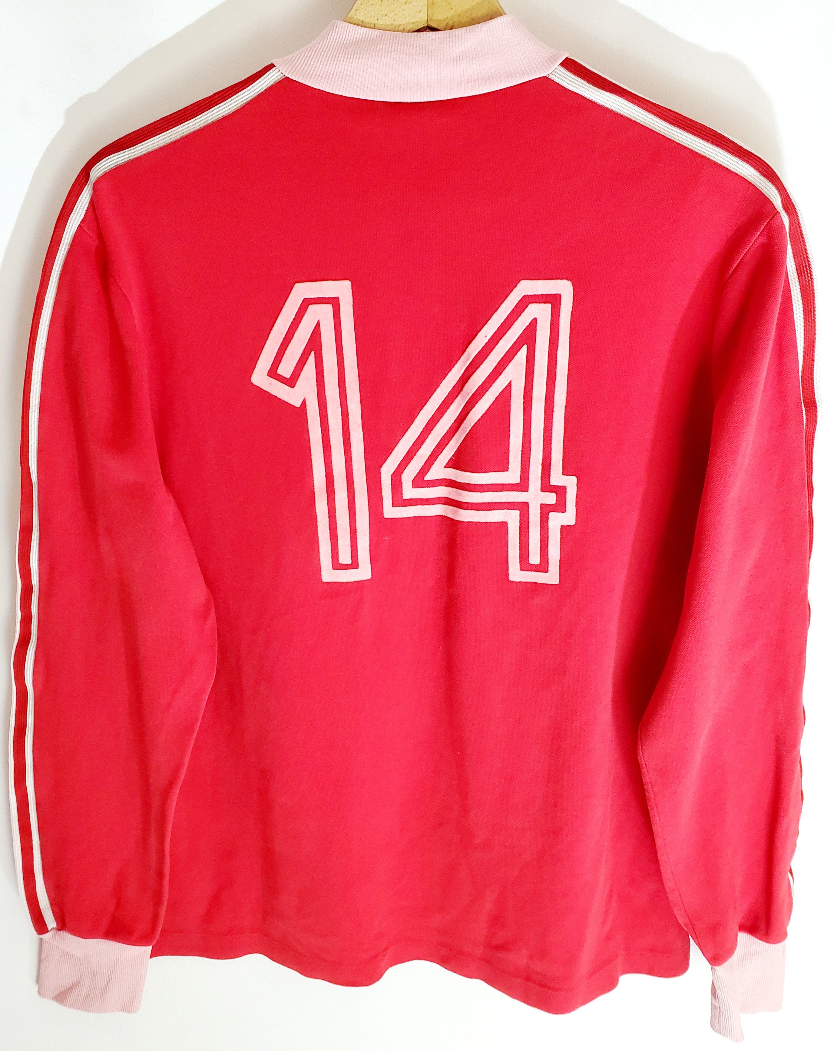 Adidas Vintage 70s Adidas Ventex football Longsleeve jersey M Size US M / EU 48-50 / 2 - 2 Thumbnail