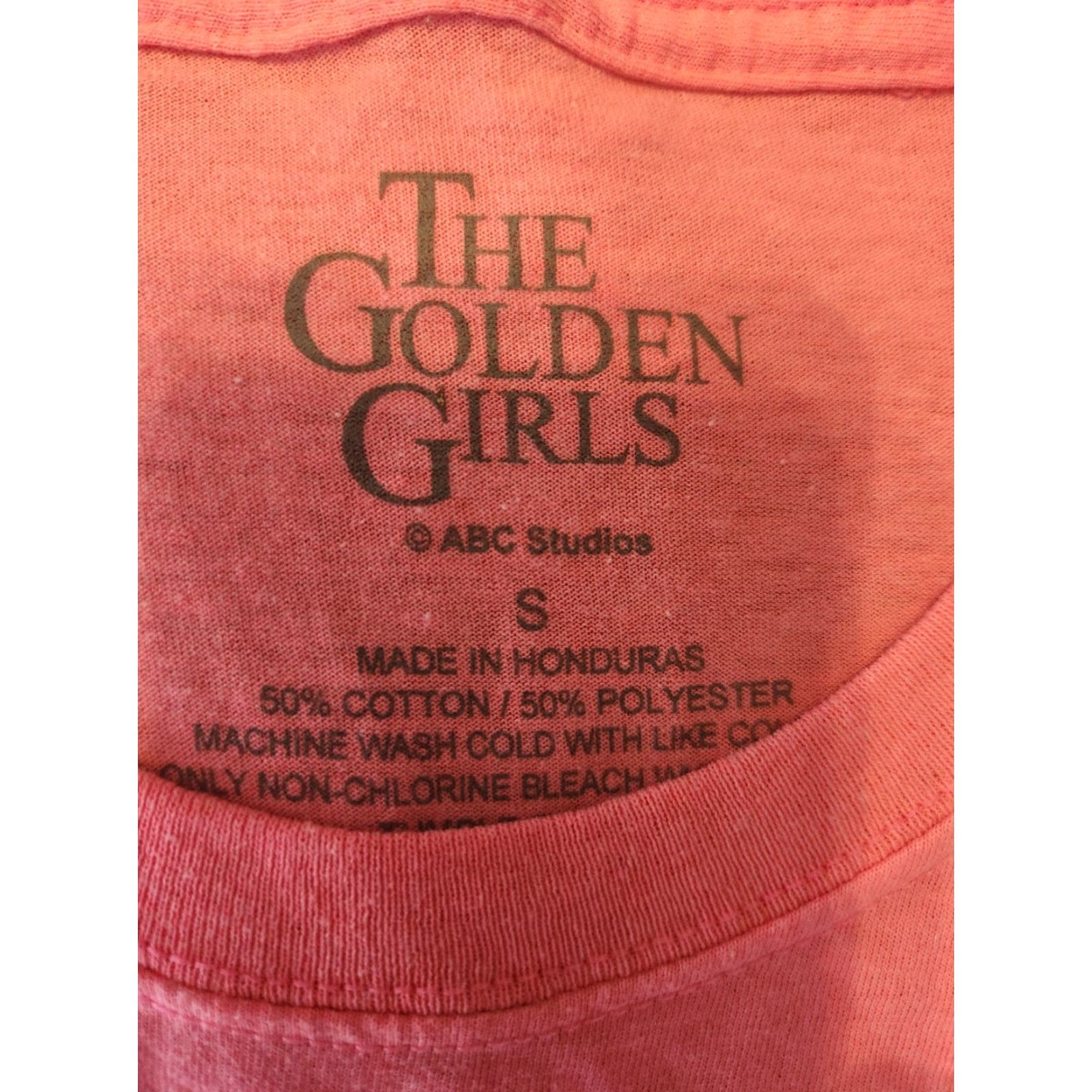 Vintage The Golden Girls Men's Stay Classy Shades Portrait Pink T-Shirt S Small Crew Neck Short Sleeve Graphic Tee Size US S / EU 44-46 / 1 - 2 Thumbnail