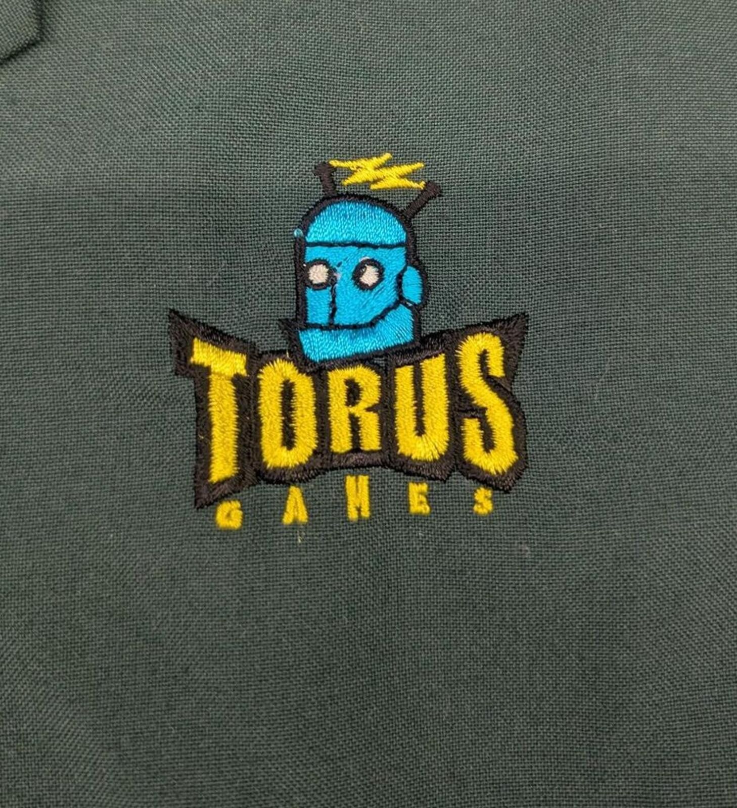 Vintage Rare Vintage 90s Torus Games Staff Button up Shirt Size US M / EU 48-50 / 2 - 2 Thumbnail