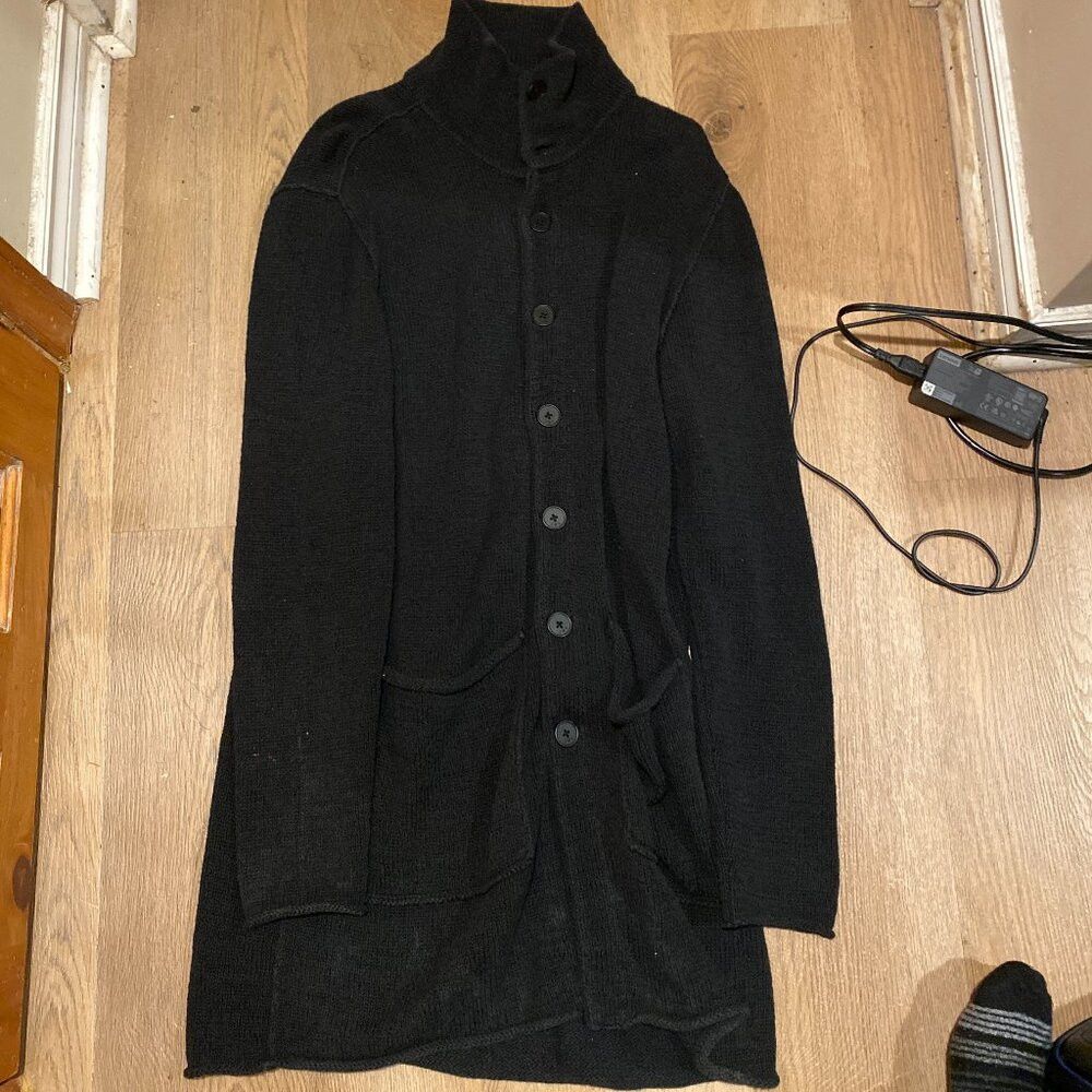 John Varvatos John Varvatos Luxe Cardigan Sweater Jacket Cotton Blend Lon Size US L / EU 52-54 / 3 - 1 Thumbnail