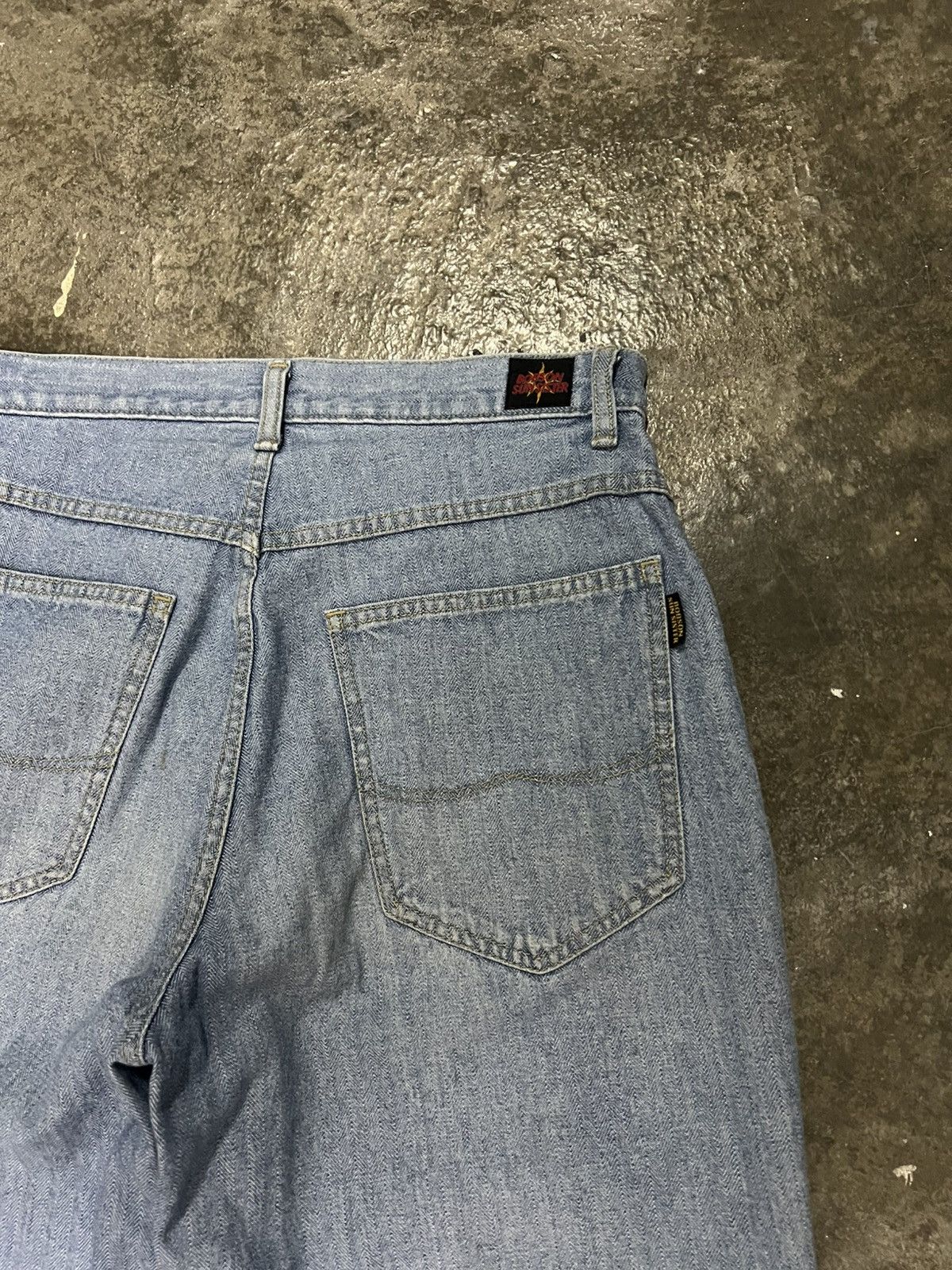If Six Was Nine 💥Baggy💥Vintage 90’s Bobson Sun Sister Light Wash Jean Size US 30 / EU 46 - 15 Thumbnail