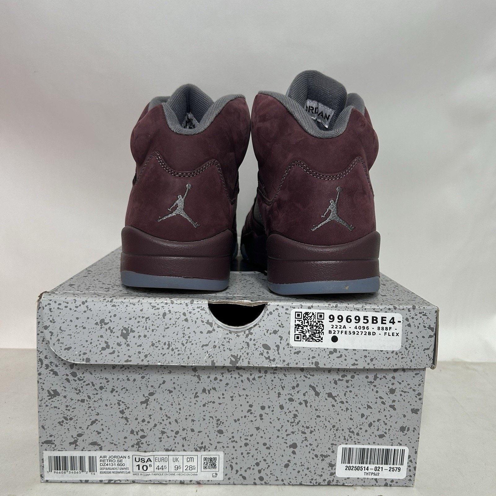 Jordan Brand Nike Air Jordan 5 Retro SE “Burgundy” Size US 10.5 / EU 43-44 - 4 Thumbnail