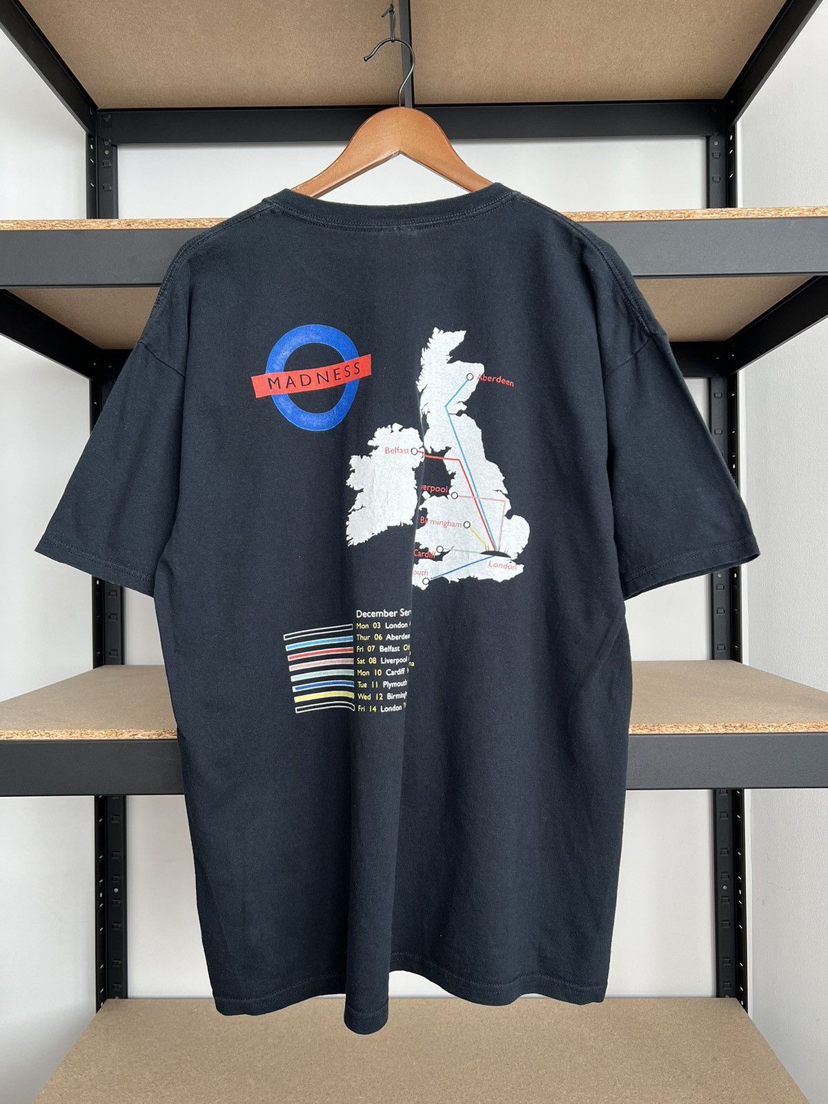 Band Tees Vintage 2007 Madness Band Uk Tour Black T-shirt Size US XL / EU 56 / 4 - 4 Thumbnail