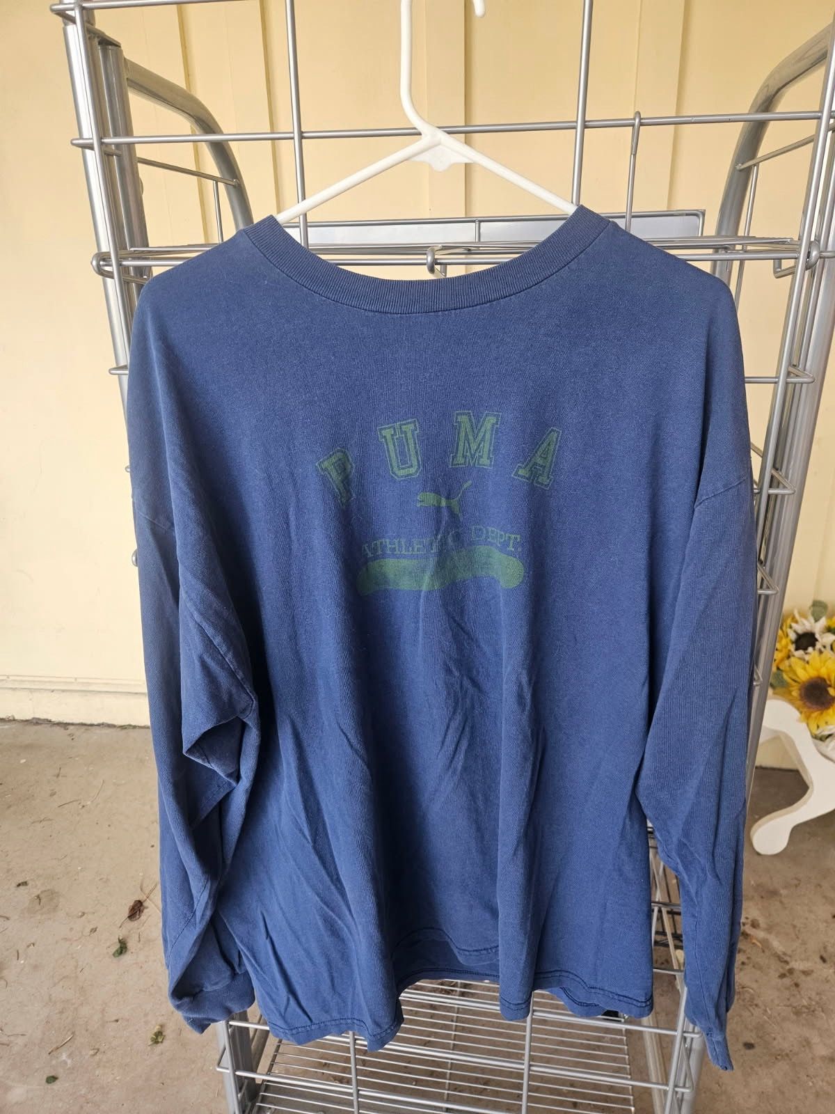 Puma Puma Athletic Dept. Vintage Long Sleeve Tee Size US L / EU 52-54 / 3 - 1 Thumbnail