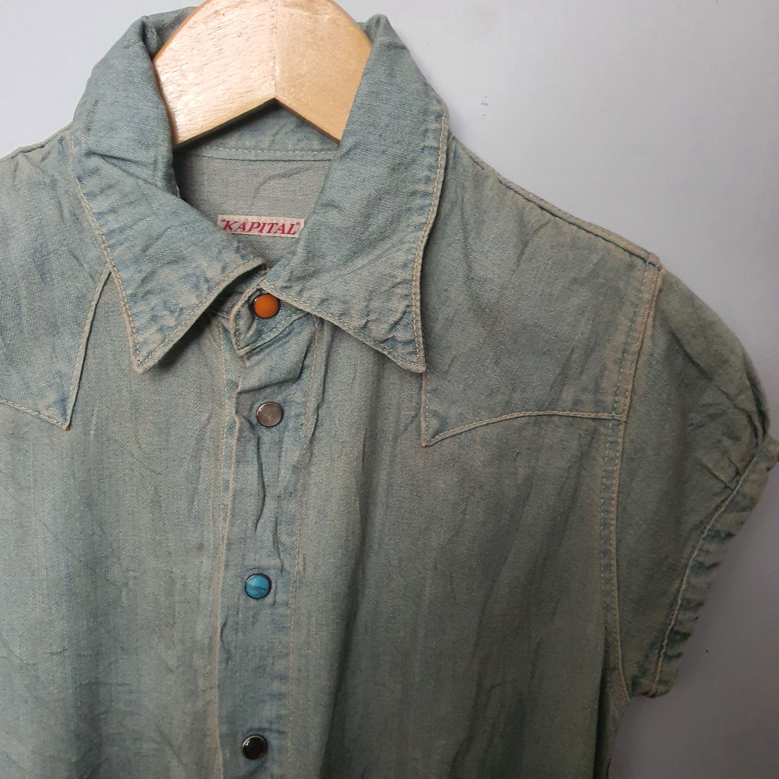 Kapital Kapital denim shirt Size XS / US 0-2 / IT 36-38 - 4 Thumbnail