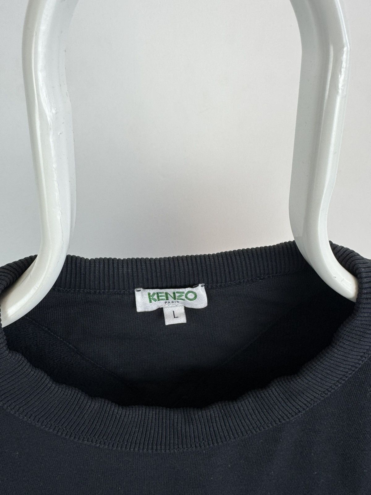 Kenzo Vintage Kenzo Embroidered Big Logo Sweatshirt Size US L / EU 52-54 / 3 - 3 Thumbnail