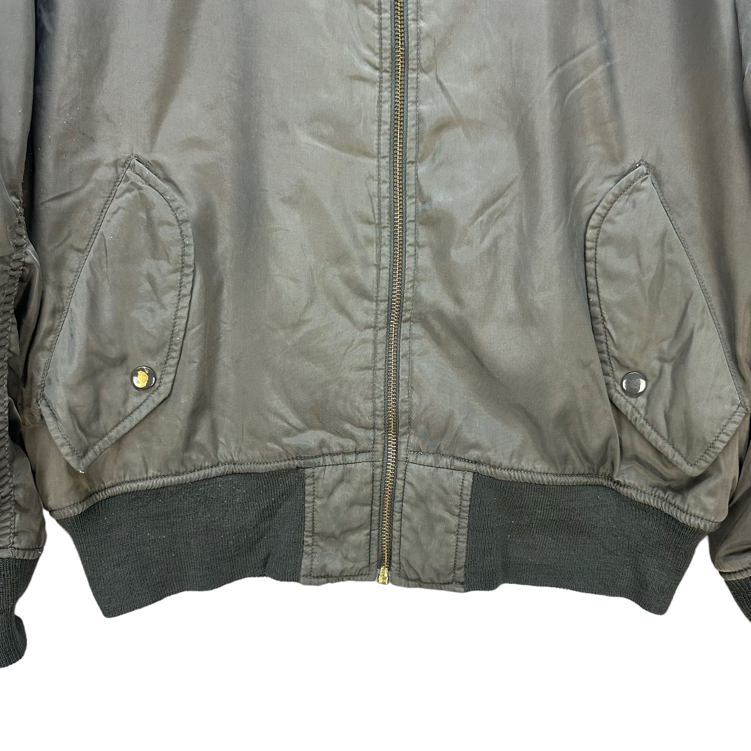 Vintage VINTAGE MA1 FLIGHT JACKET #7476-148 Size US M / EU 48-50 / 2 - 3 Thumbnail