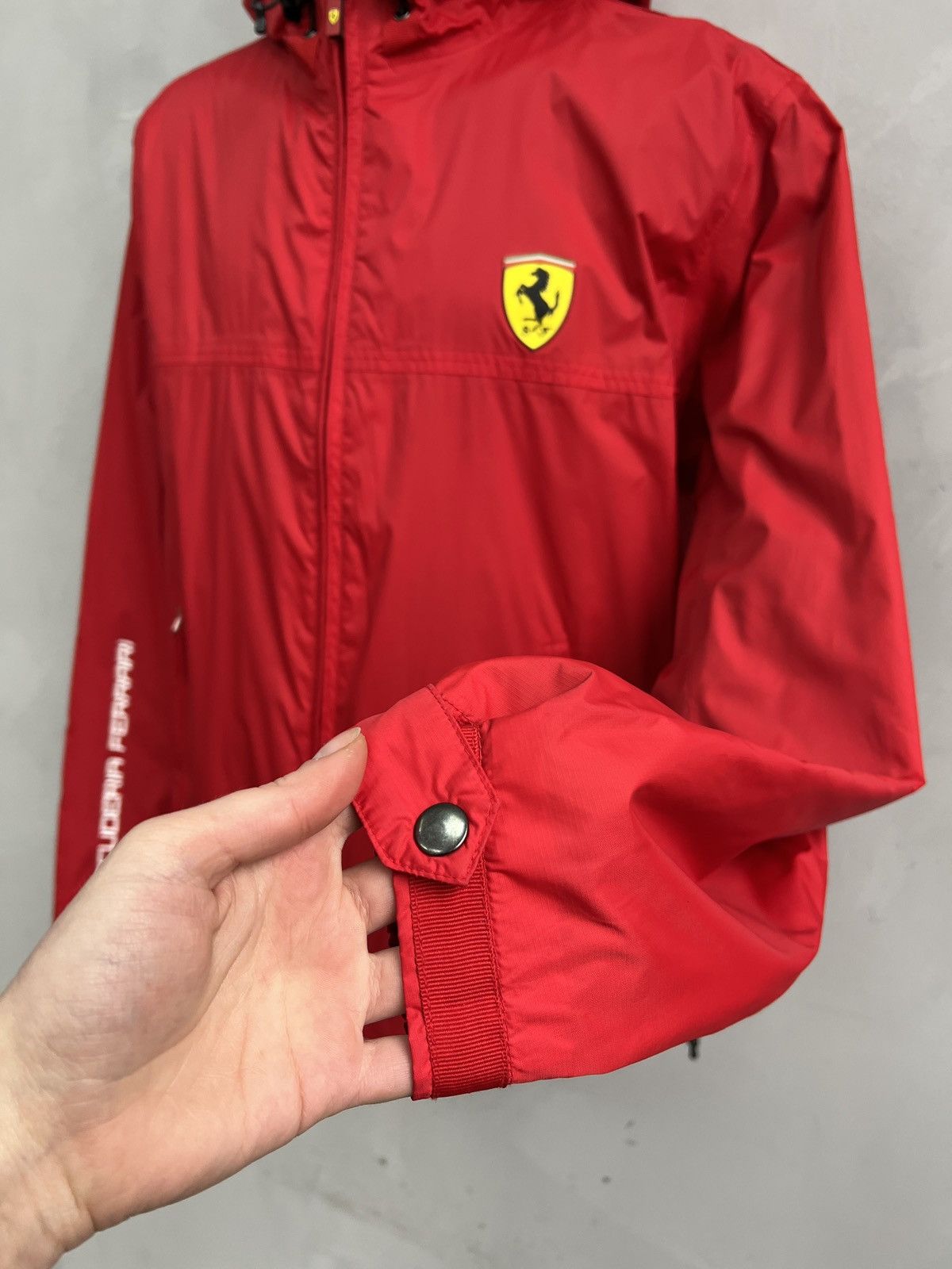 Ferrari Ferrari rain hood nylon jacket y2k style hype Size US S / EU 44-46 / 1 - 5 Thumbnail