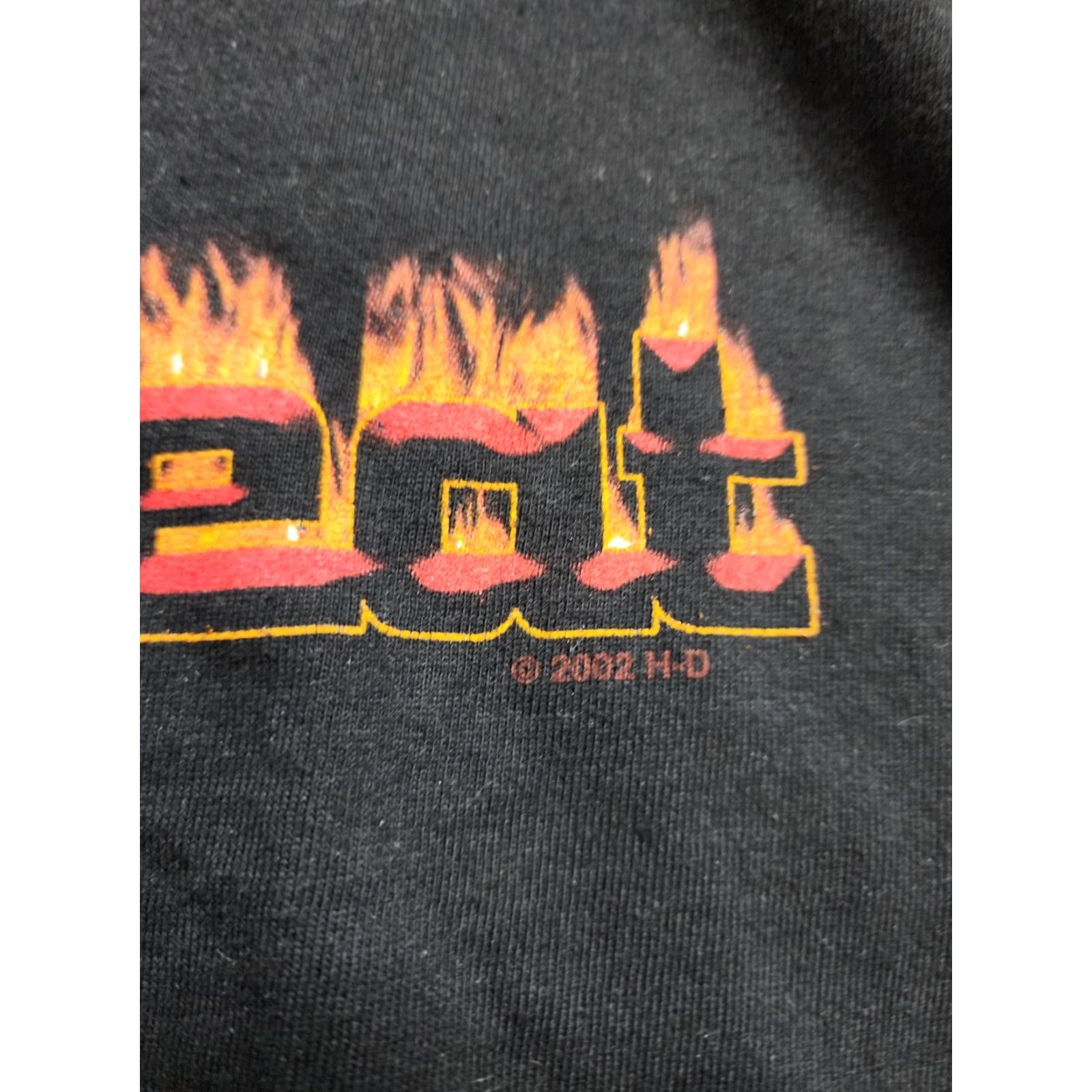 Harley Davidson VINTAGE Harley-Davidson T-Shirt Mens XL Black Graphic 2000s 2002 Boswell Nashville TN Casual Short Sleeve"} Size US XL / EU 56 / 4 - 2 Thumbnail